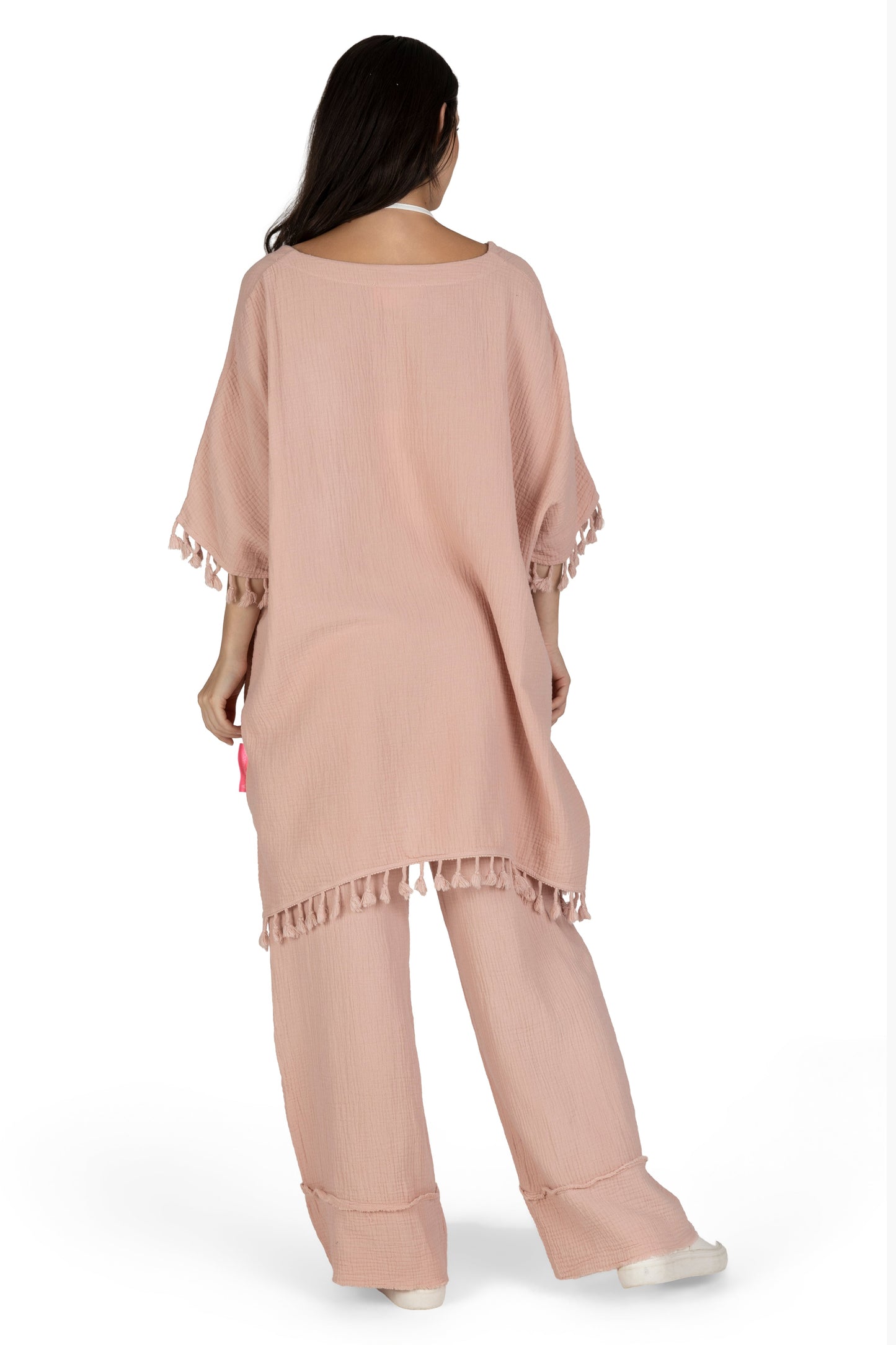 Lange Musselinhose