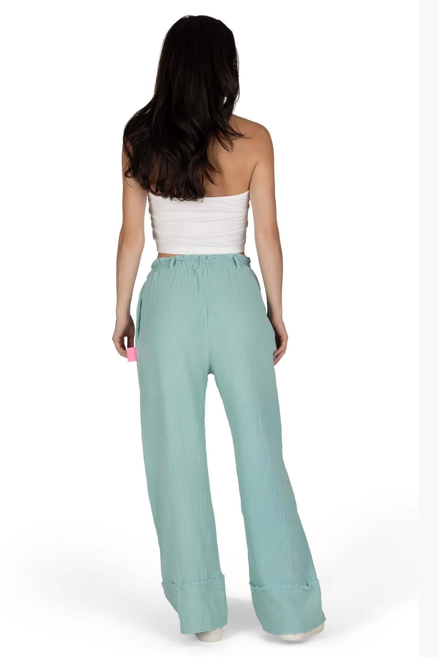 Lange Musselinhose