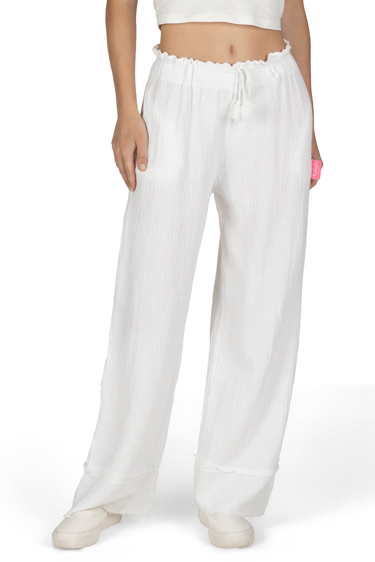 Lange Musselinhose