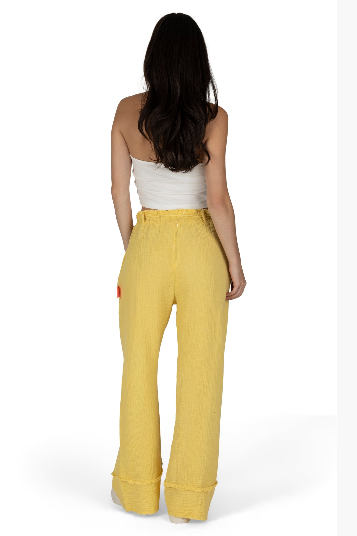 Lange Musselinhose