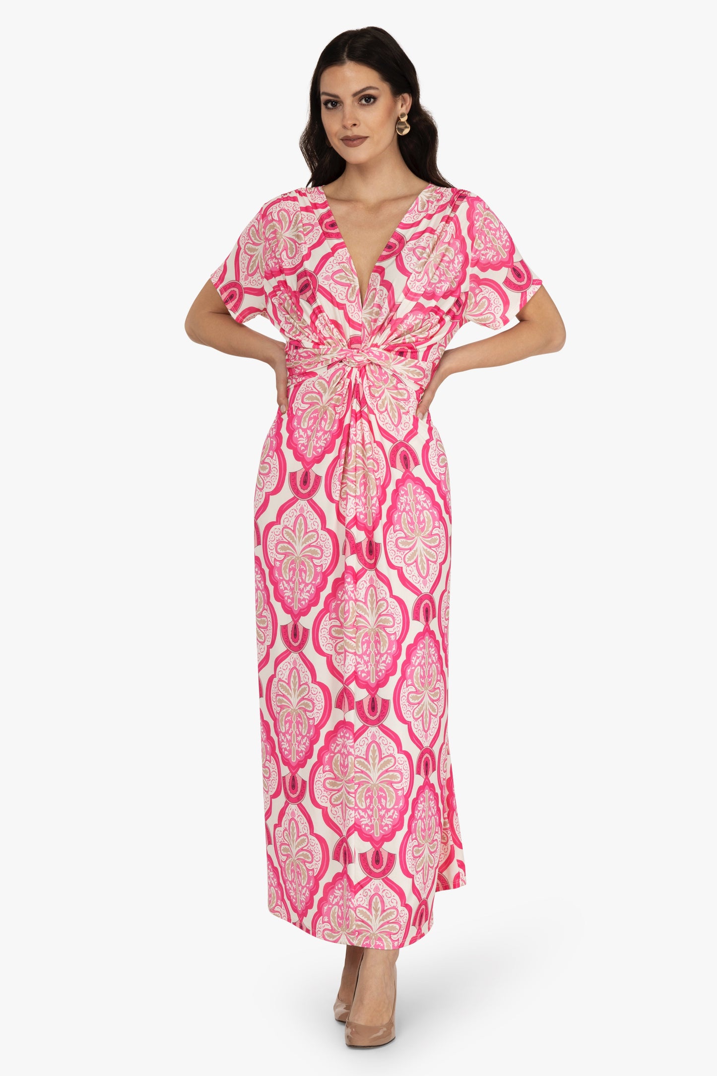 Kofferkleid ORNAMENTE, mit Ärmeln