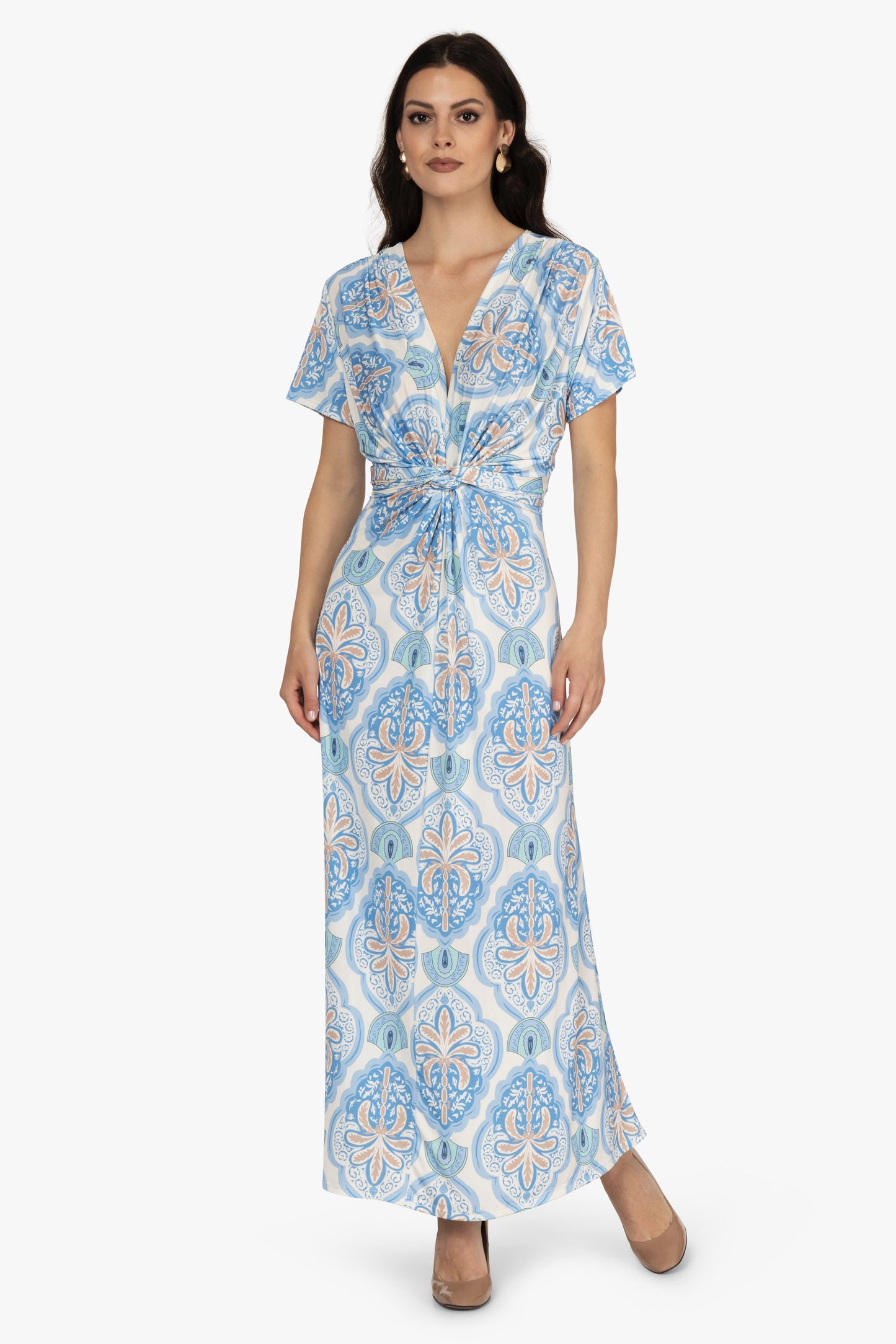 Kofferkleid ORNAMENTE, mit Ärmeln