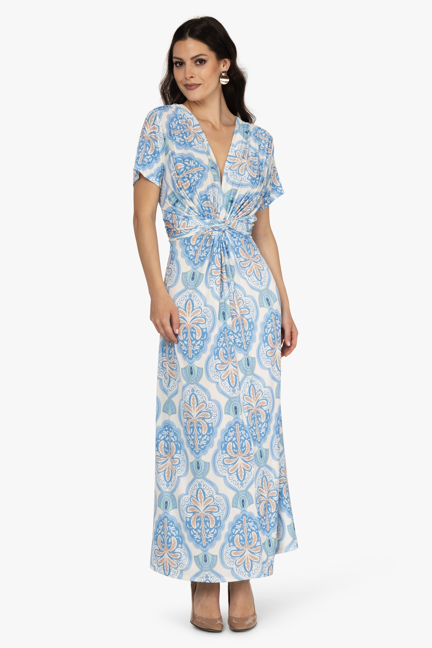 Kofferkleid ORNAMENTE, mit Ärmeln