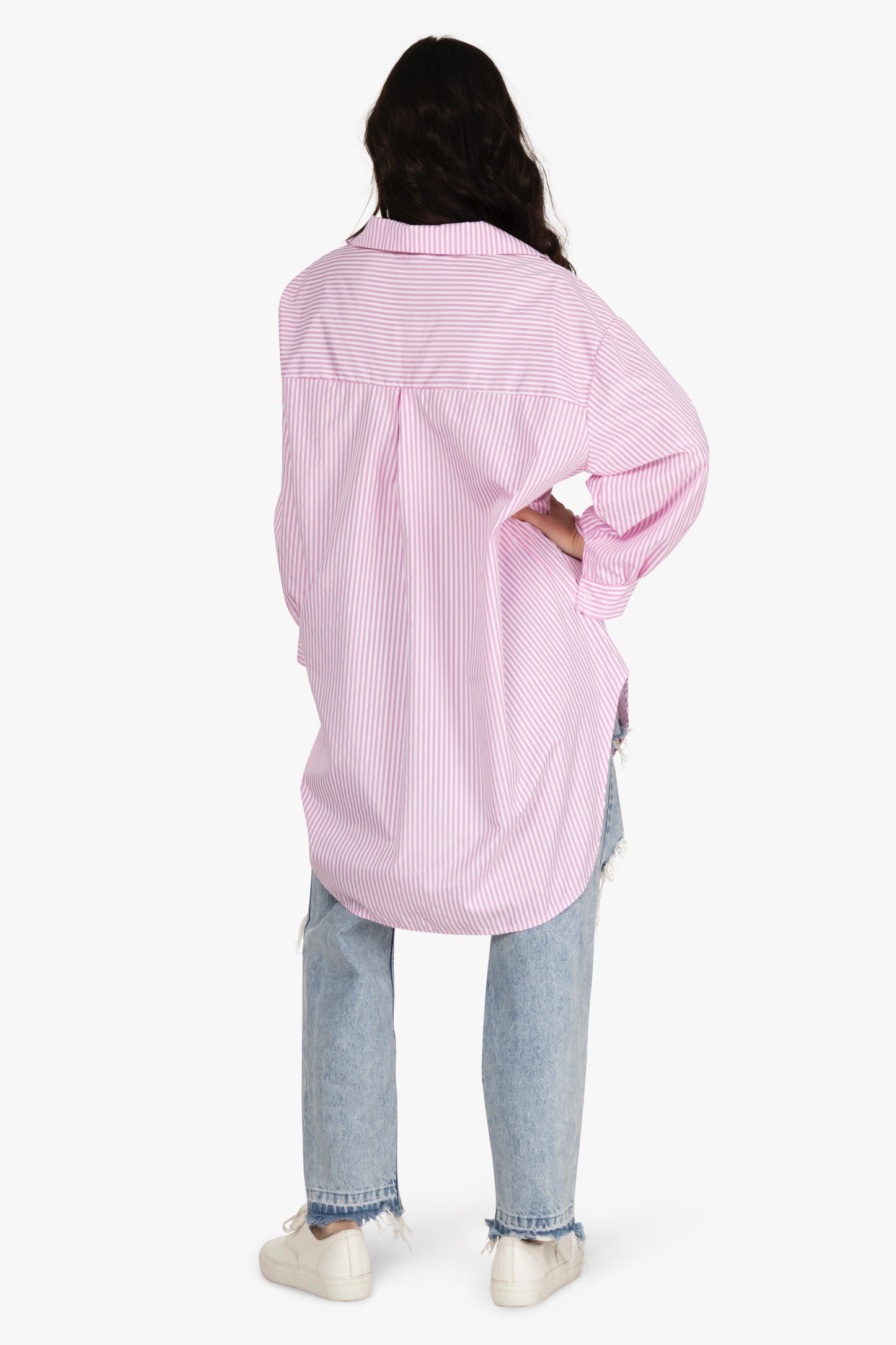 Oversize Bluse STREIFEN