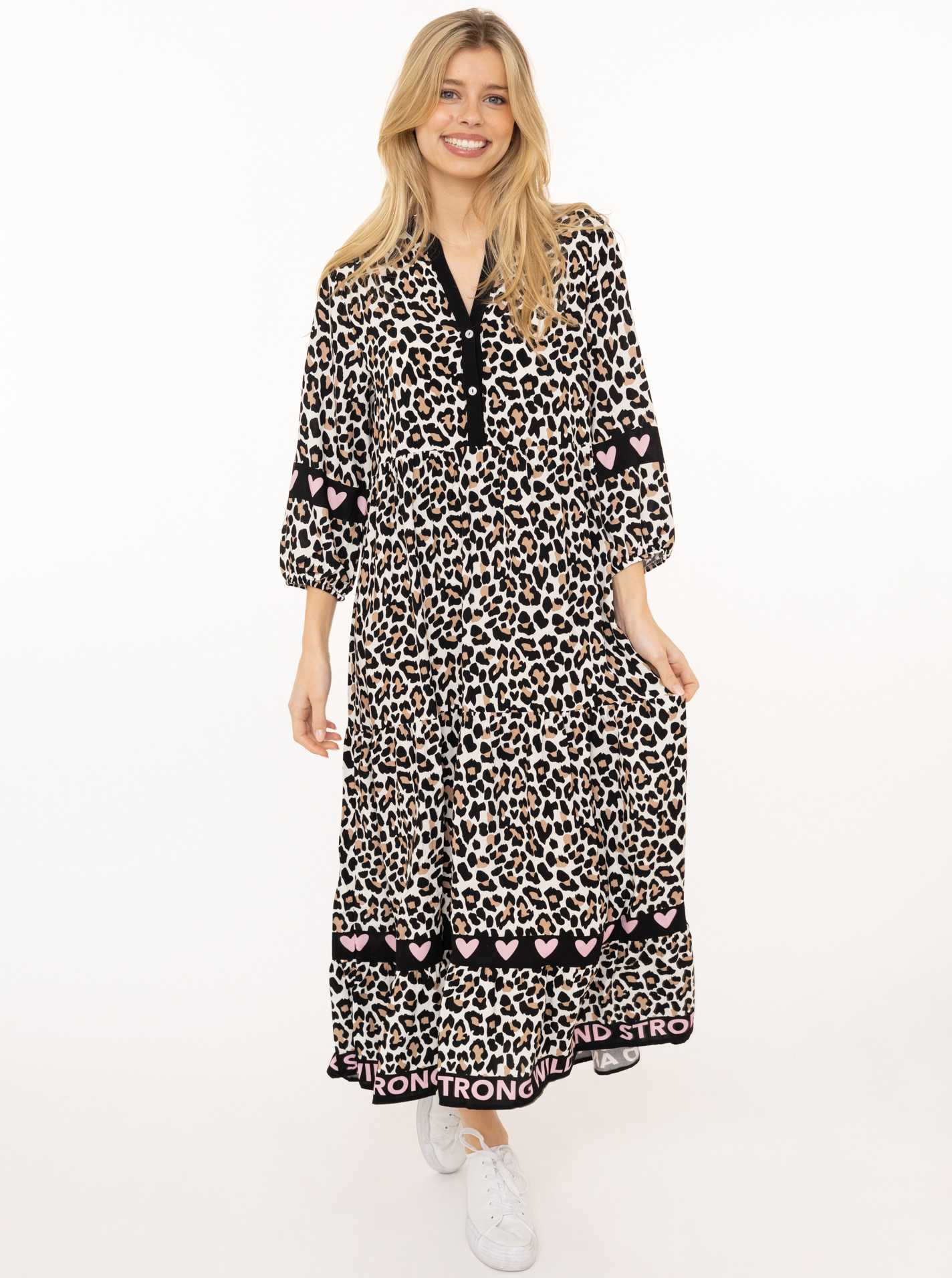 Zwillingsherz Maxikleid "Classic Leo"