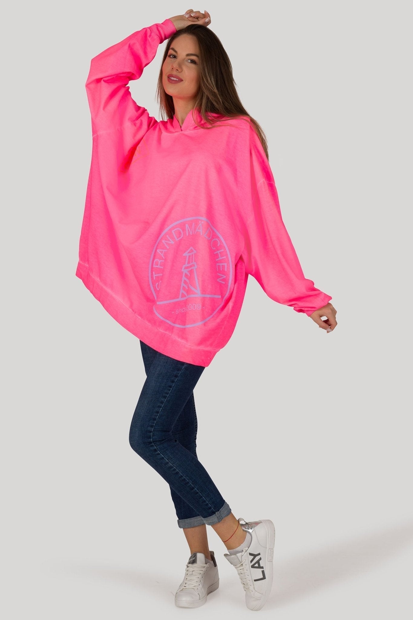 Mega Oversized Signature Hoodie