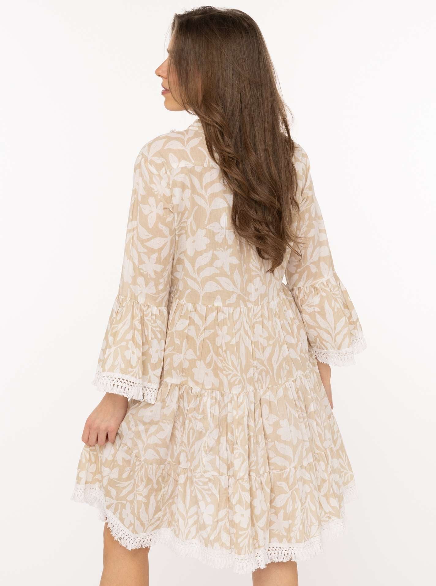 Zwillingsherz Kleid "Jungle Plants"