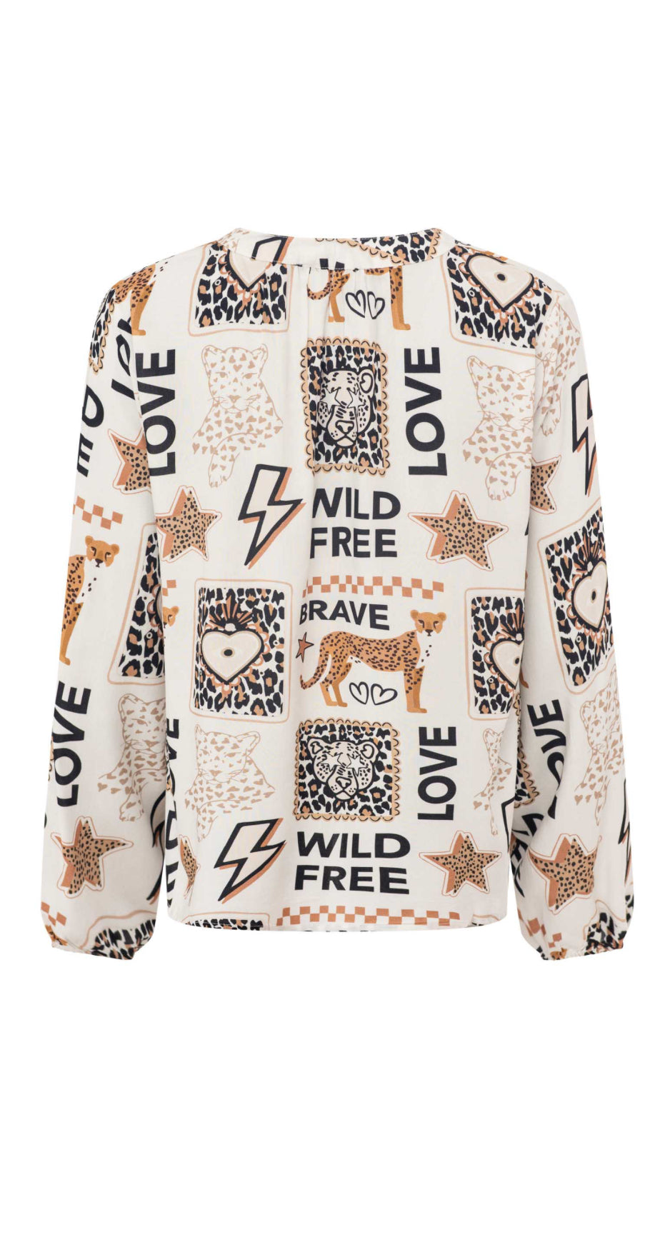 Zwillingsherz Bluse WILD LOVE