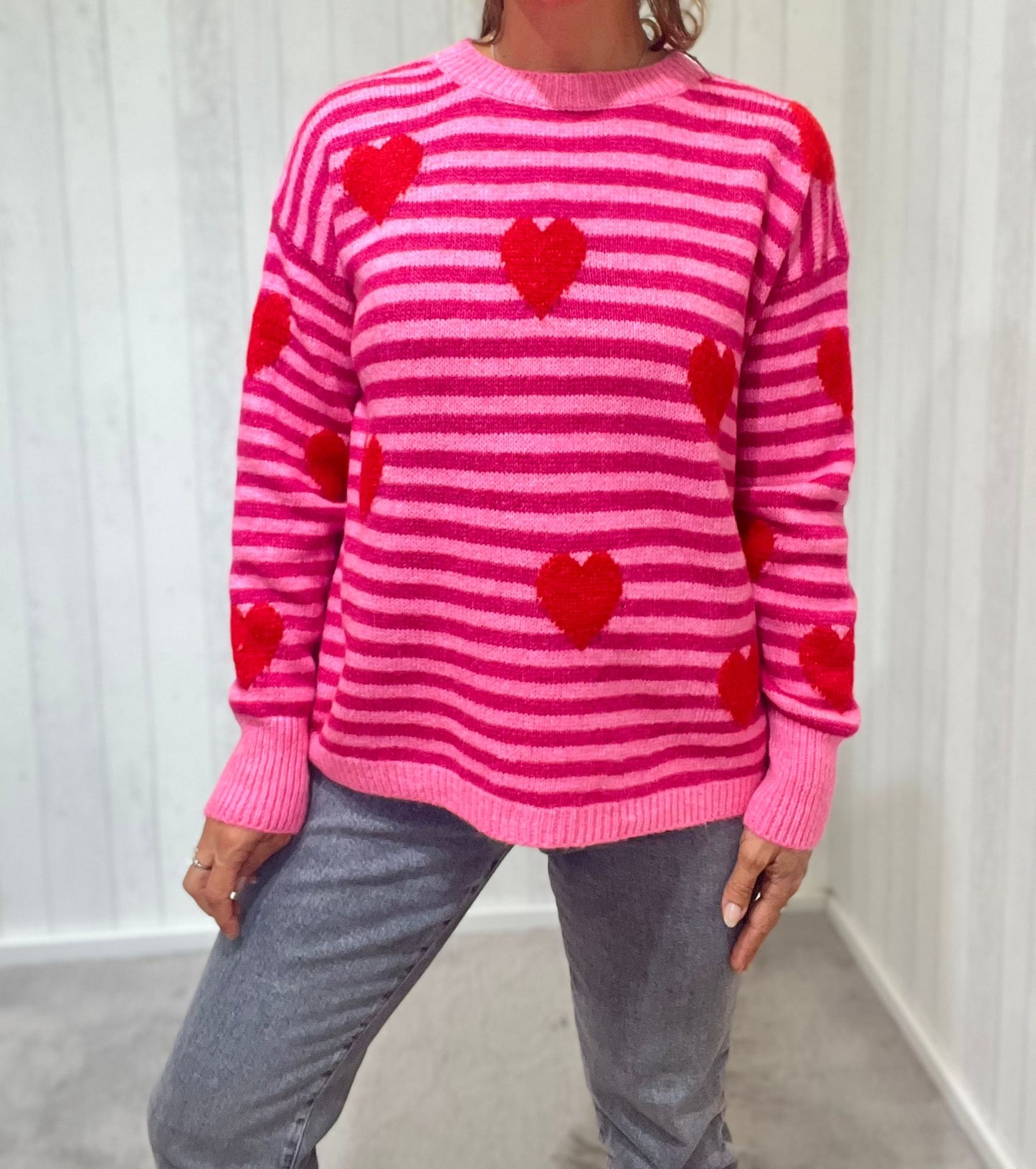 Strickpulli HERZEN