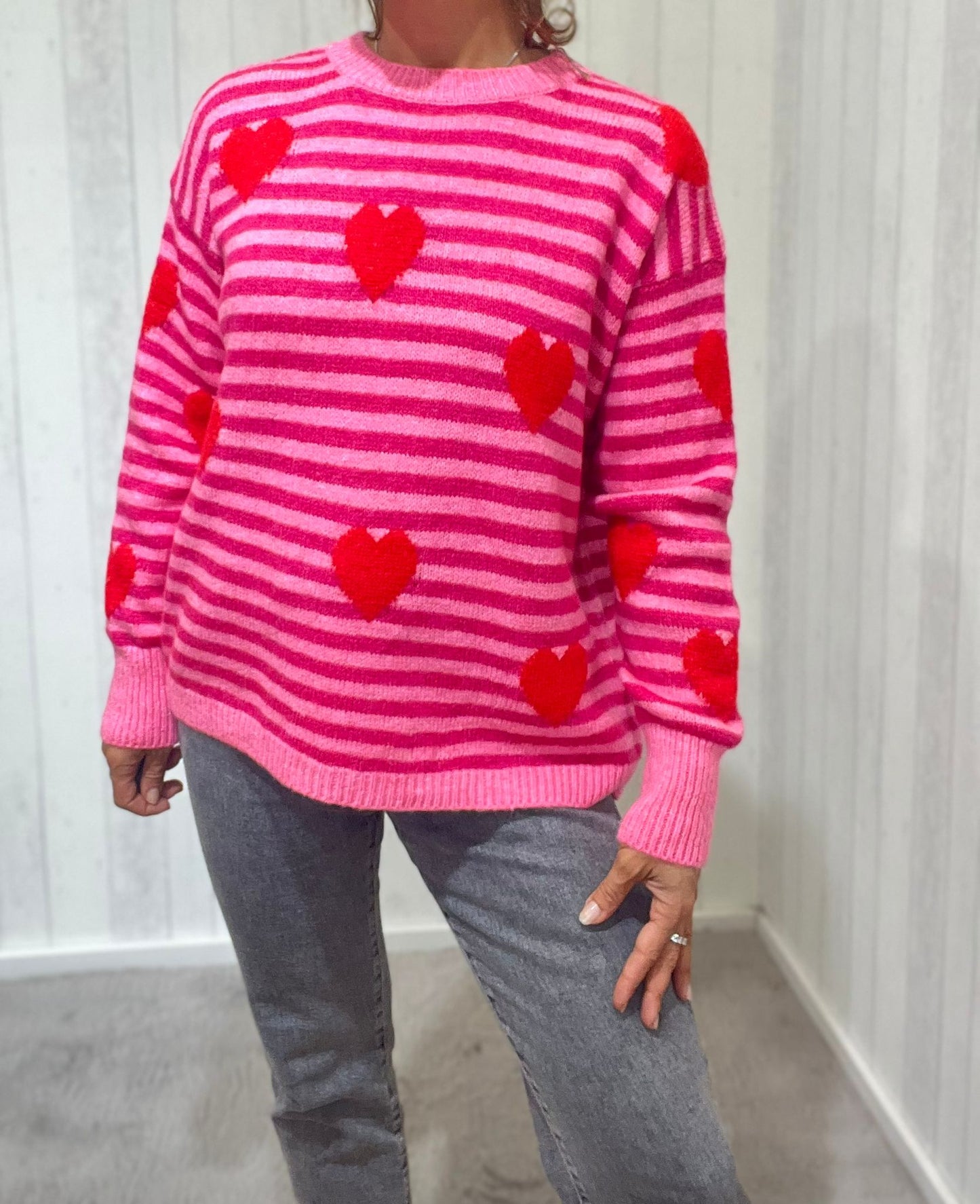 Strickpulli HERZEN