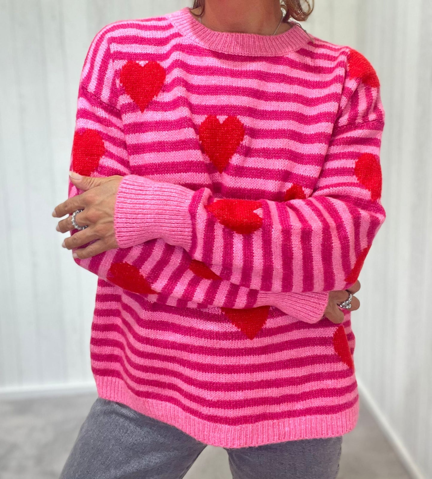 Strickpulli HERZEN