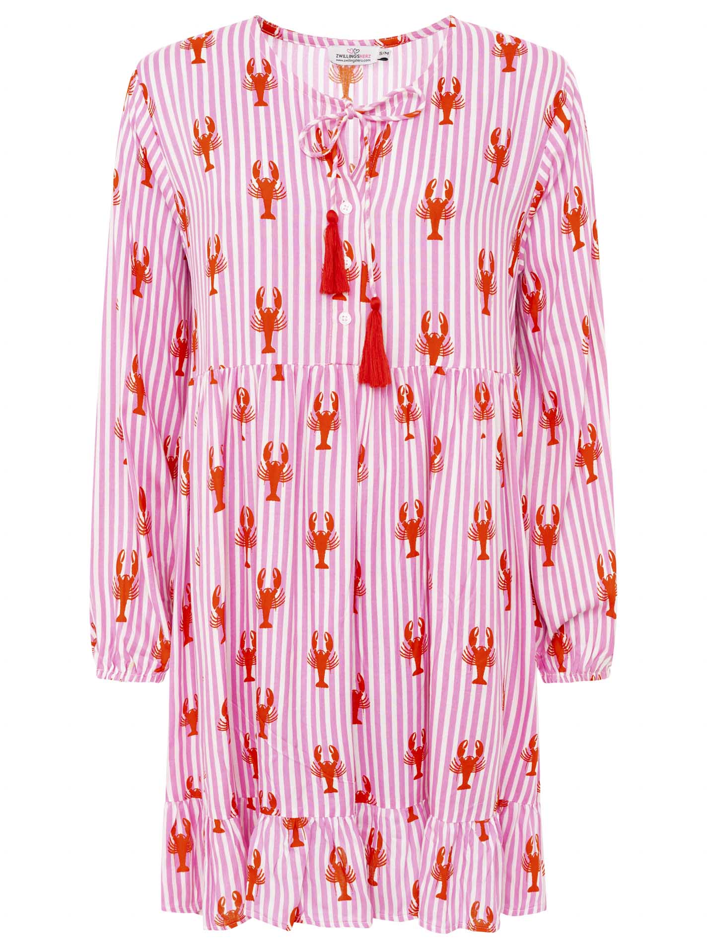 Zwillingsherz Tunikakleid LOBSTER & STRIPES
