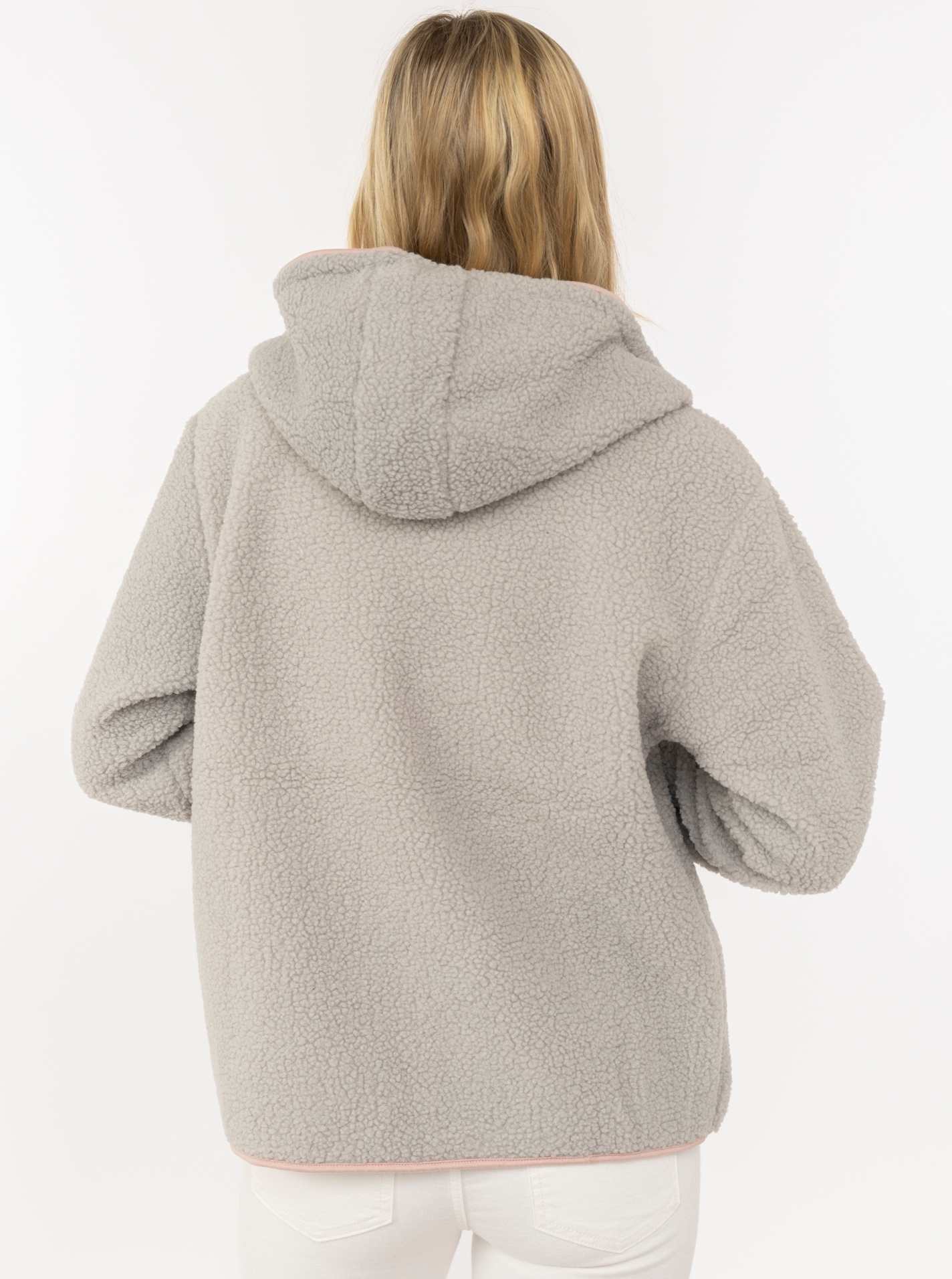 Zwillingsherz Teddyjacke mit Kapuze "Classic"