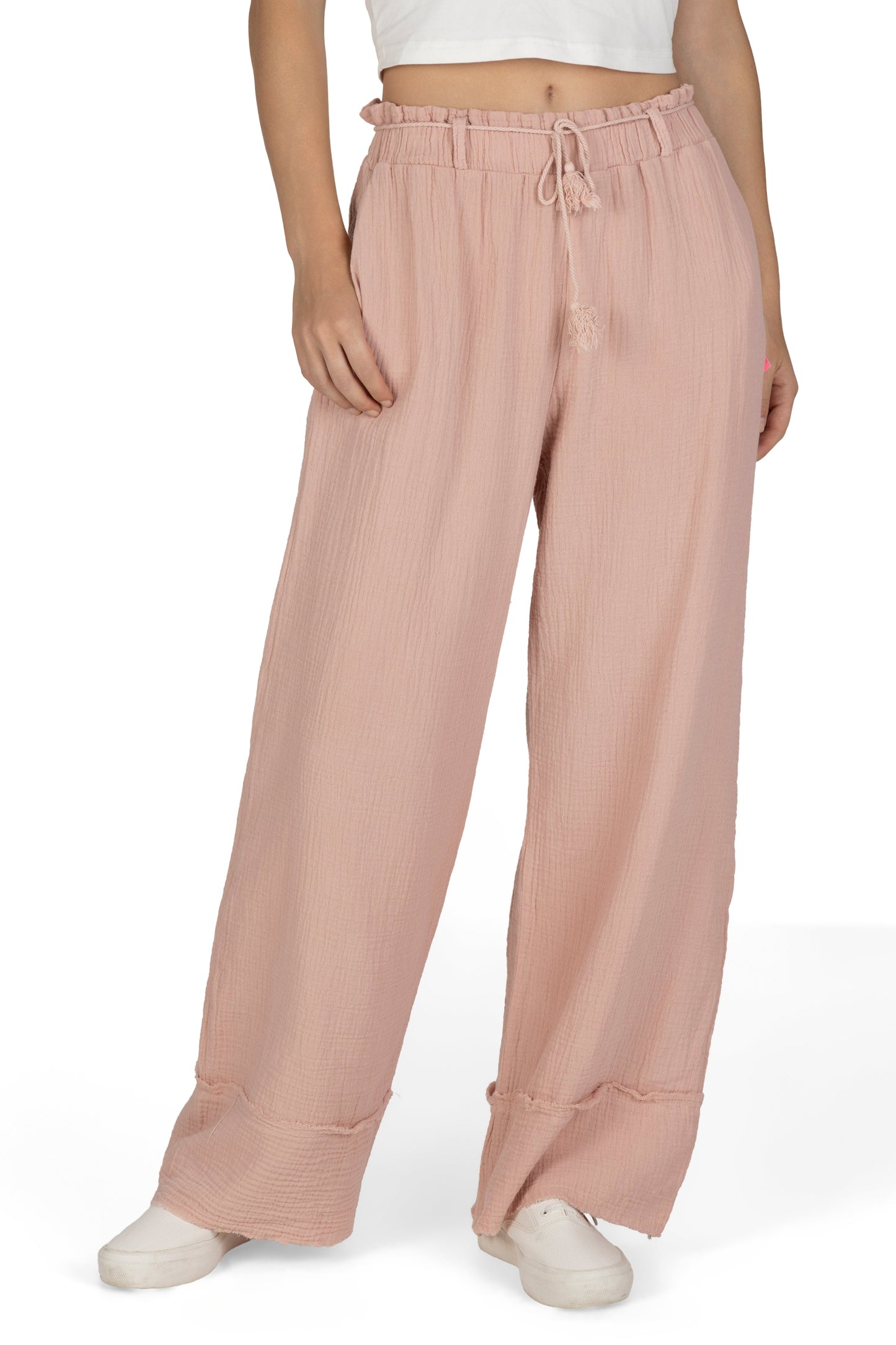 Lange Musselinhose