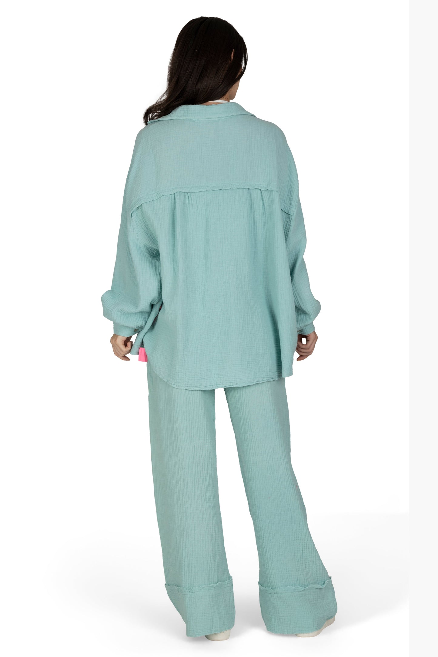 Lange Musselinhose