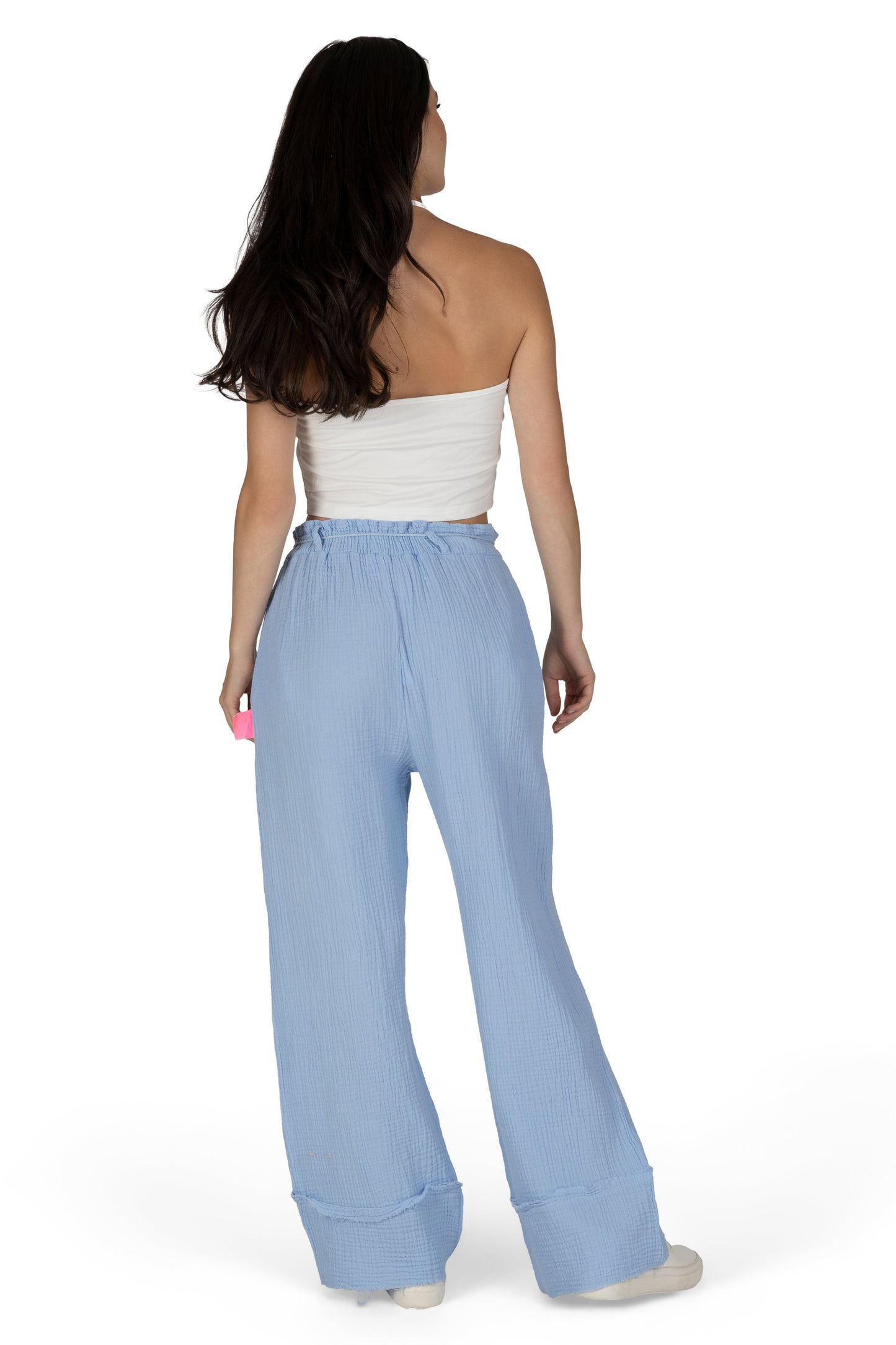 Lange Musselinhose