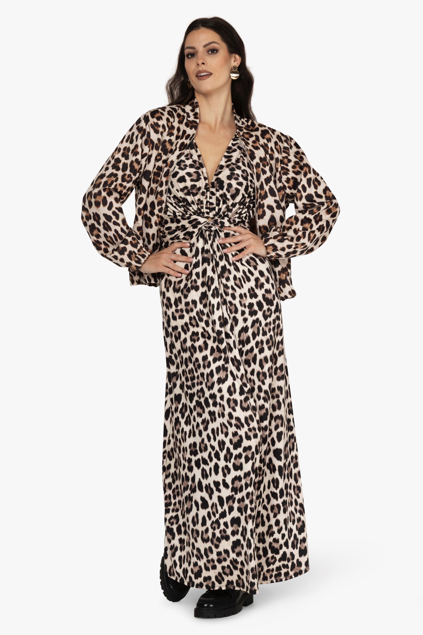 Kofferkleid LEO, mit Ärmeln