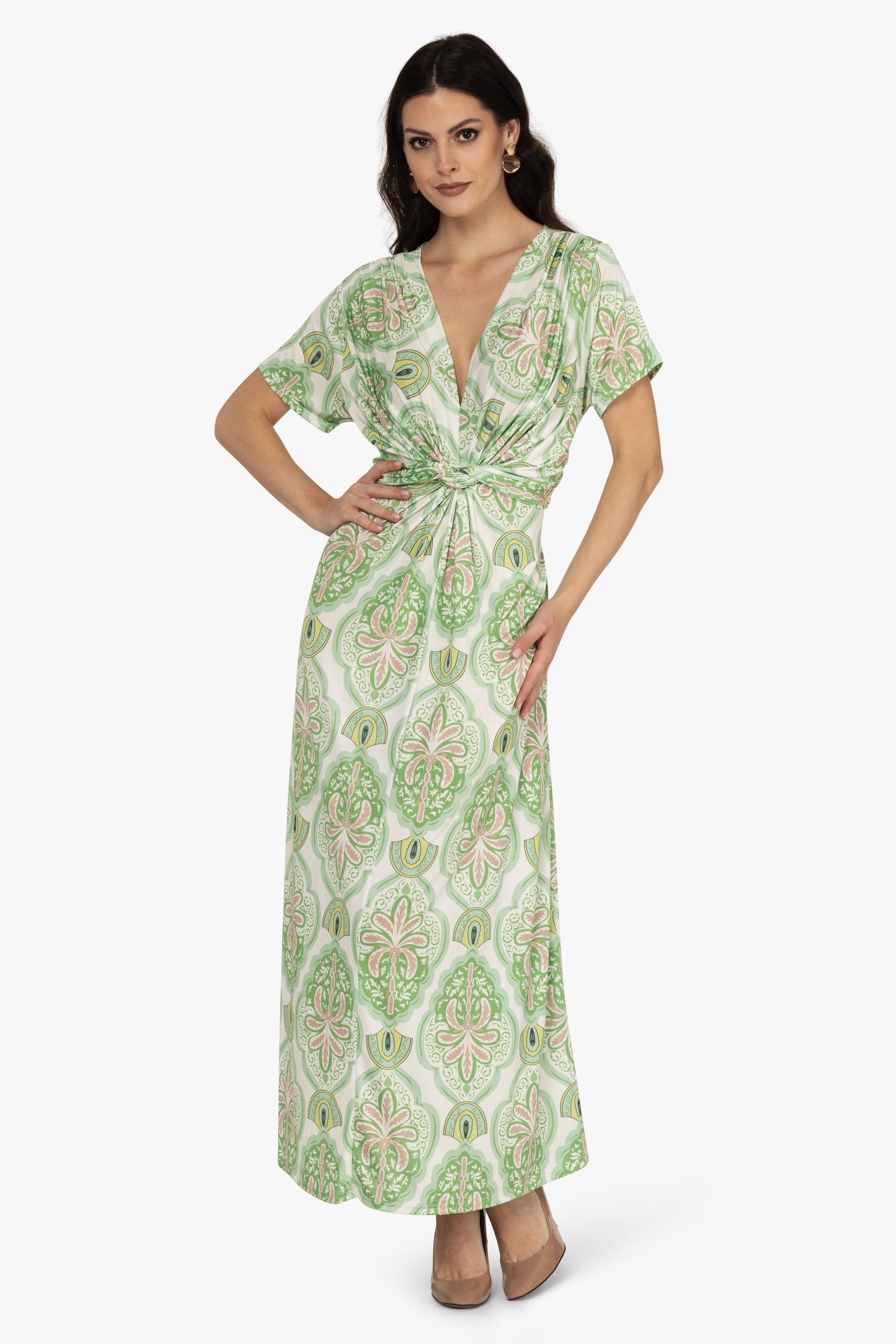 Kofferkleid ORNAMENTE, mit Ärmeln