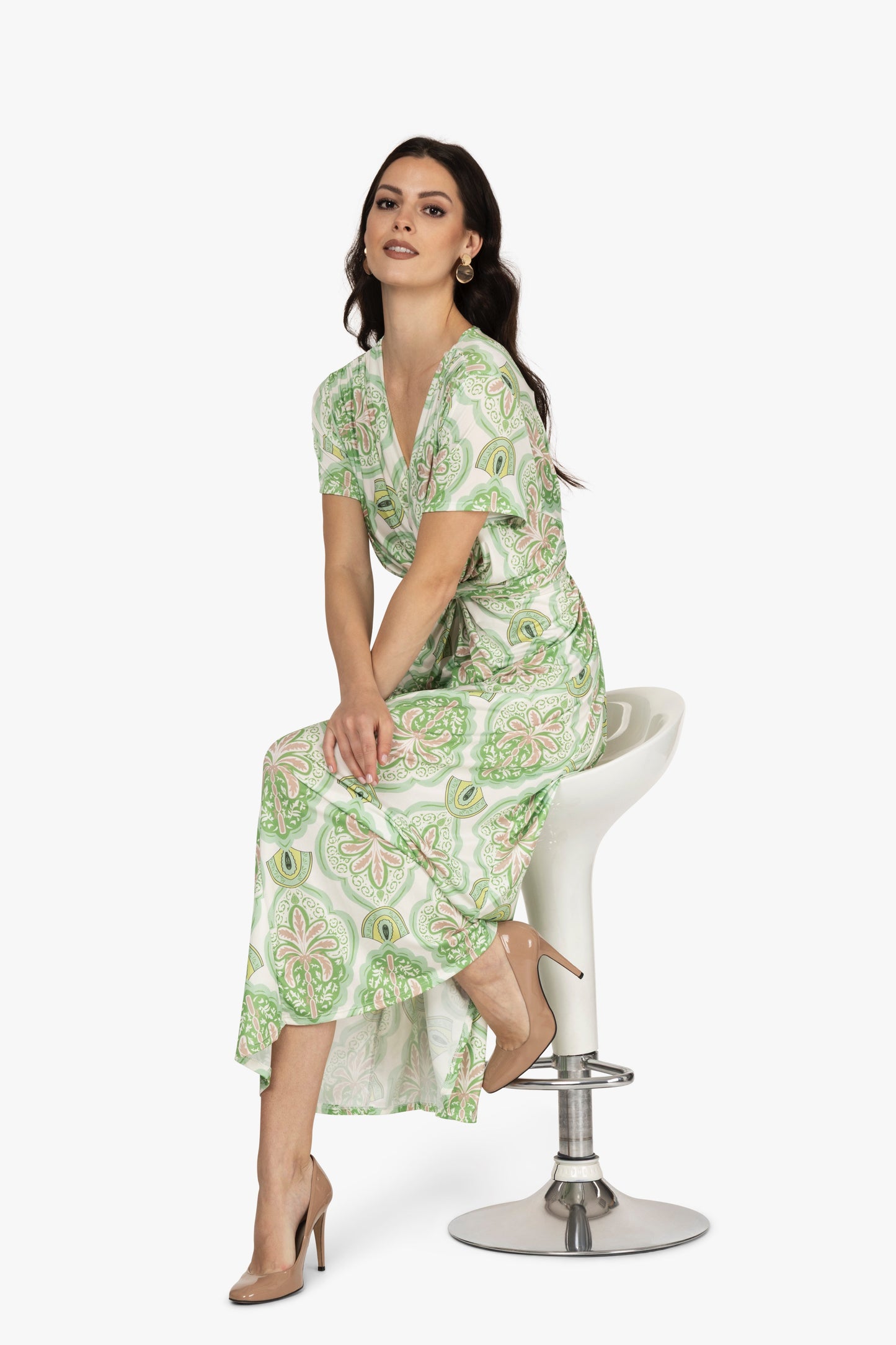 Kofferkleid ORNAMENTE, mit Ärmeln