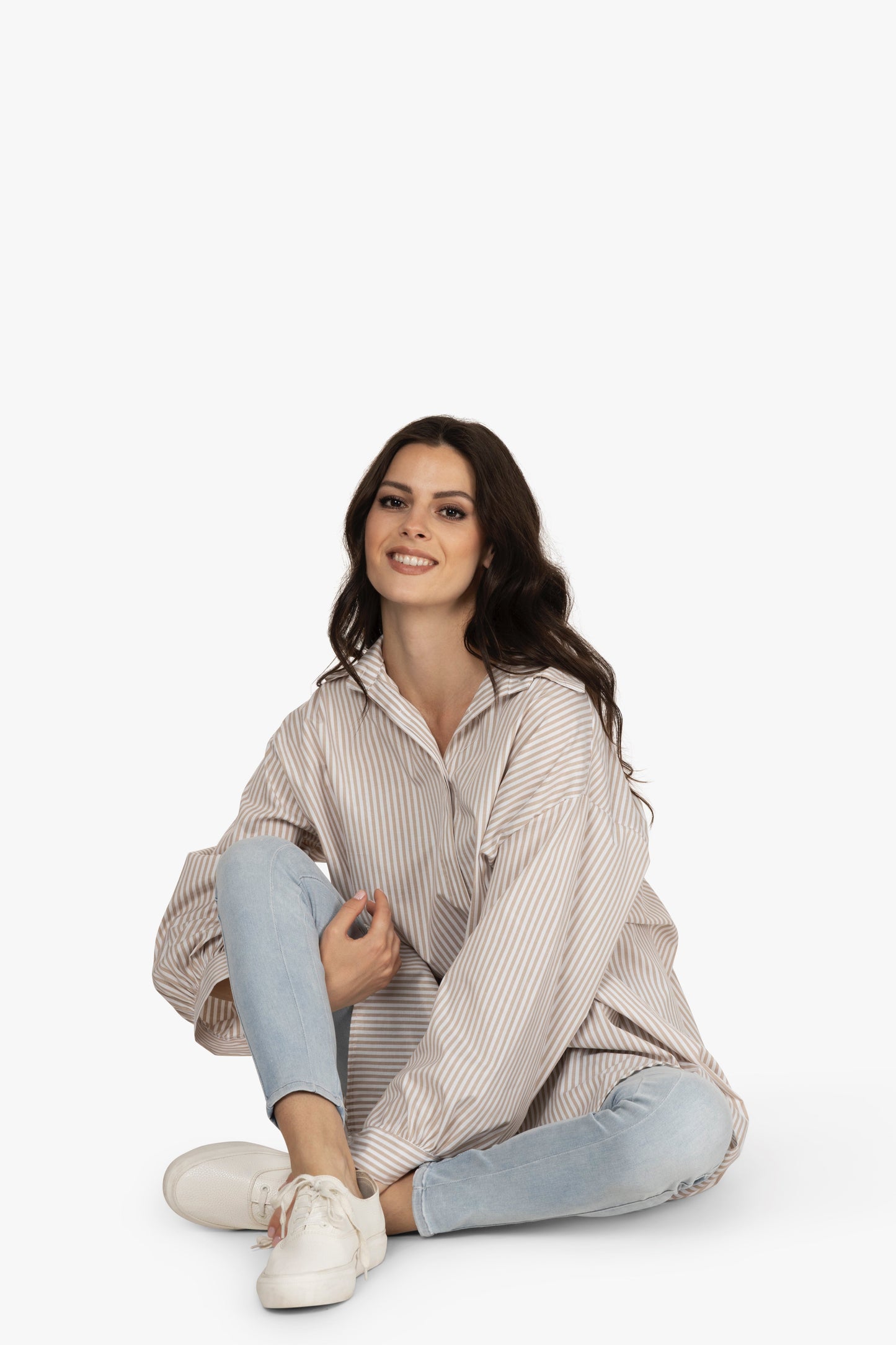 Oversize Bluse STREIFEN