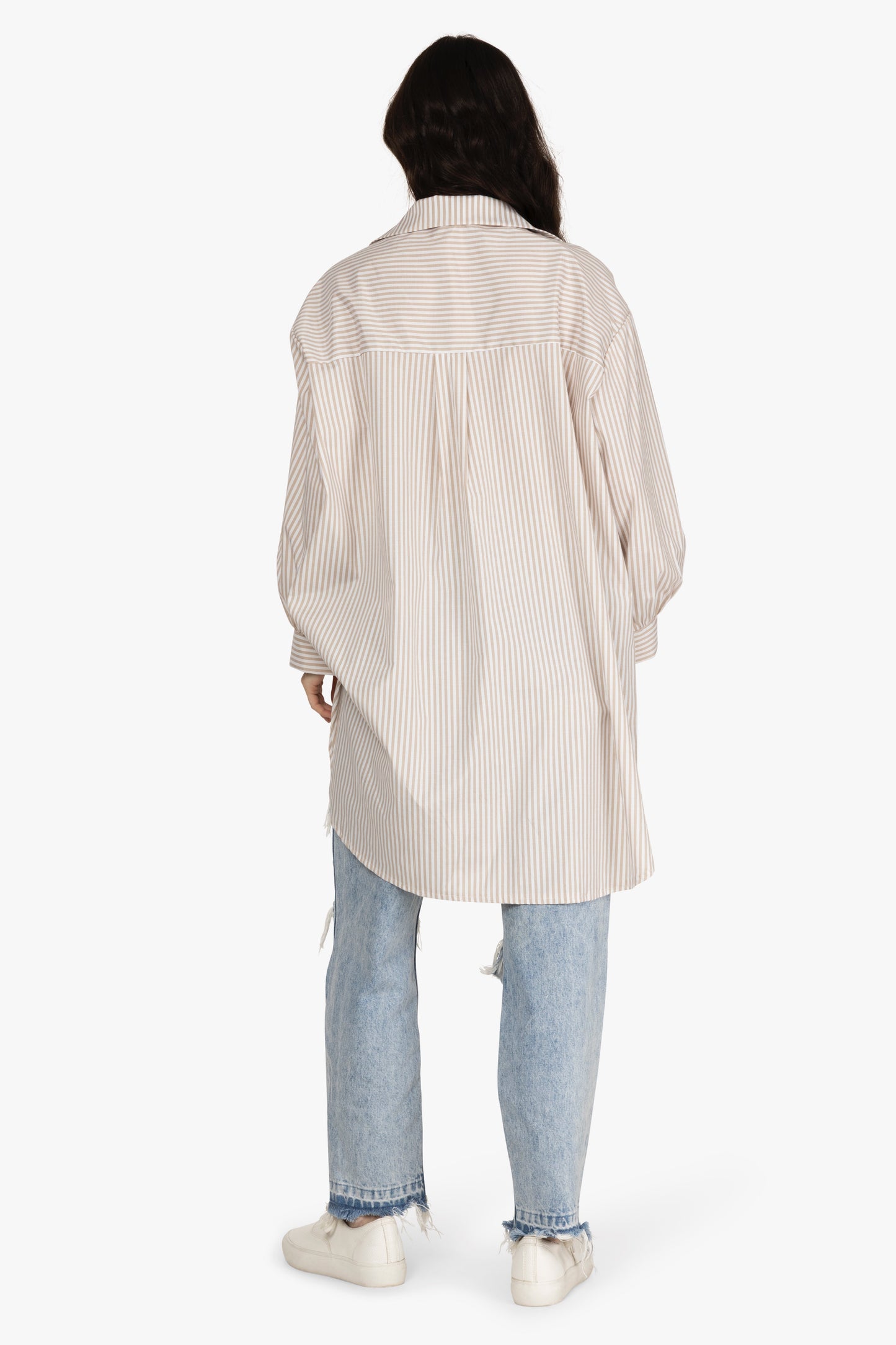 Oversize Bluse STREIFEN