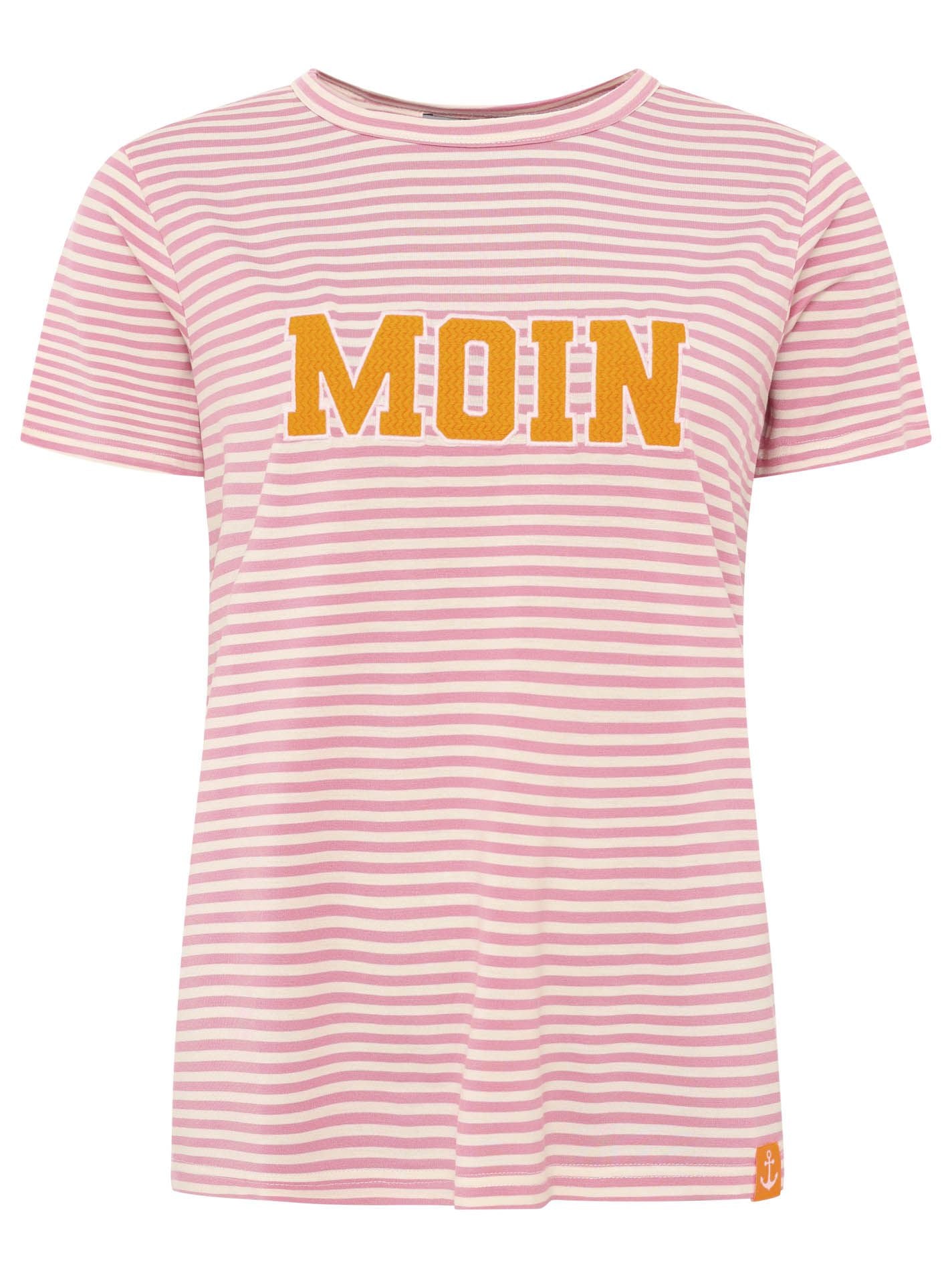 Zwillingsherz T-Shirt Streifen "Anker Moin"