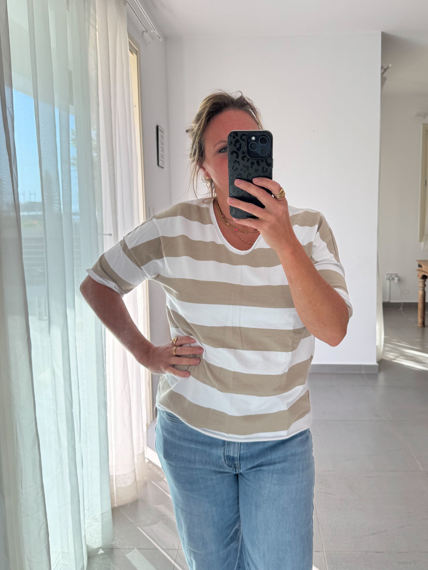 Sommer Sweatshirt STREIFEN-VIBES