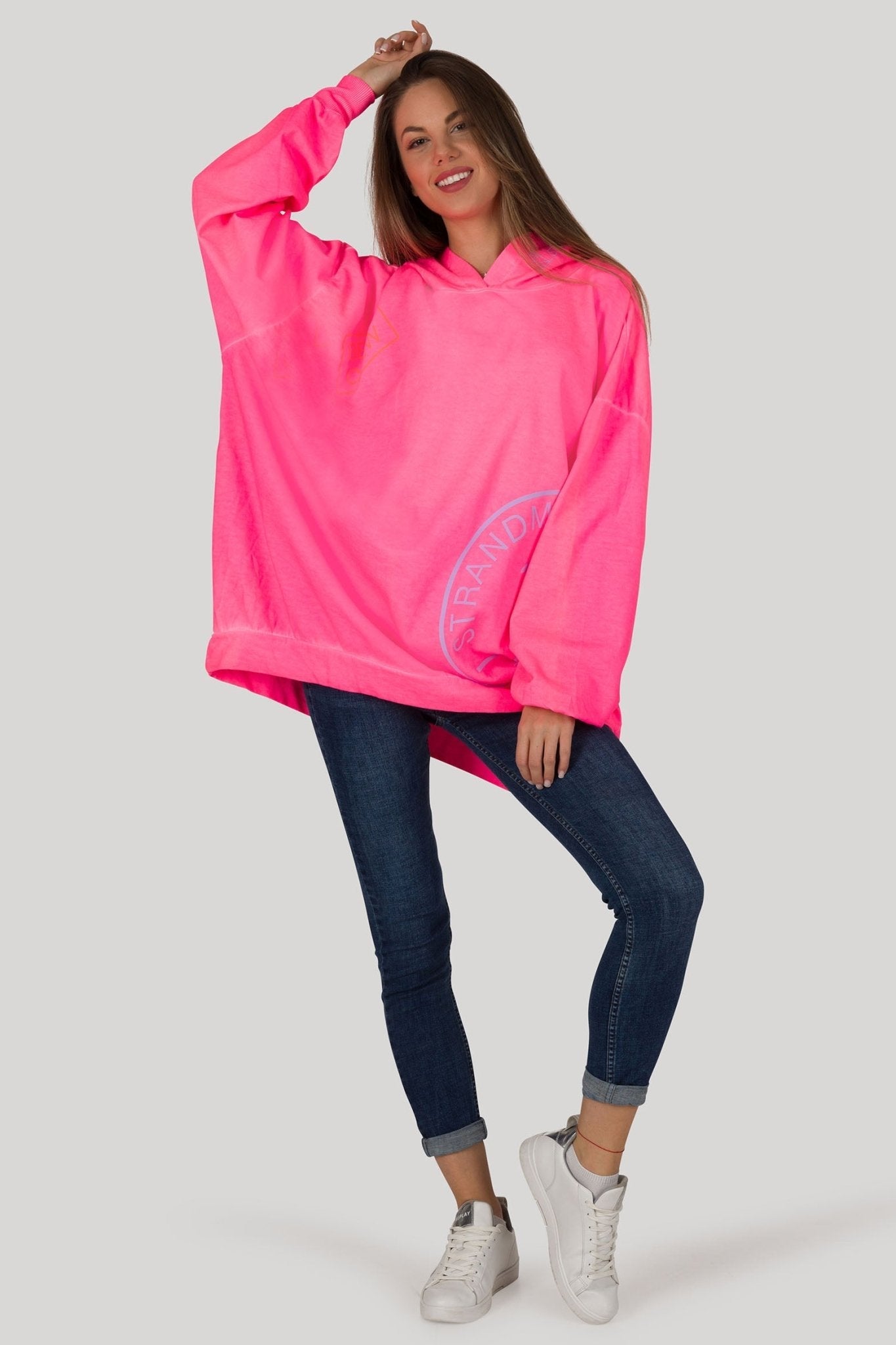 Mega Oversized Signature Hoodie