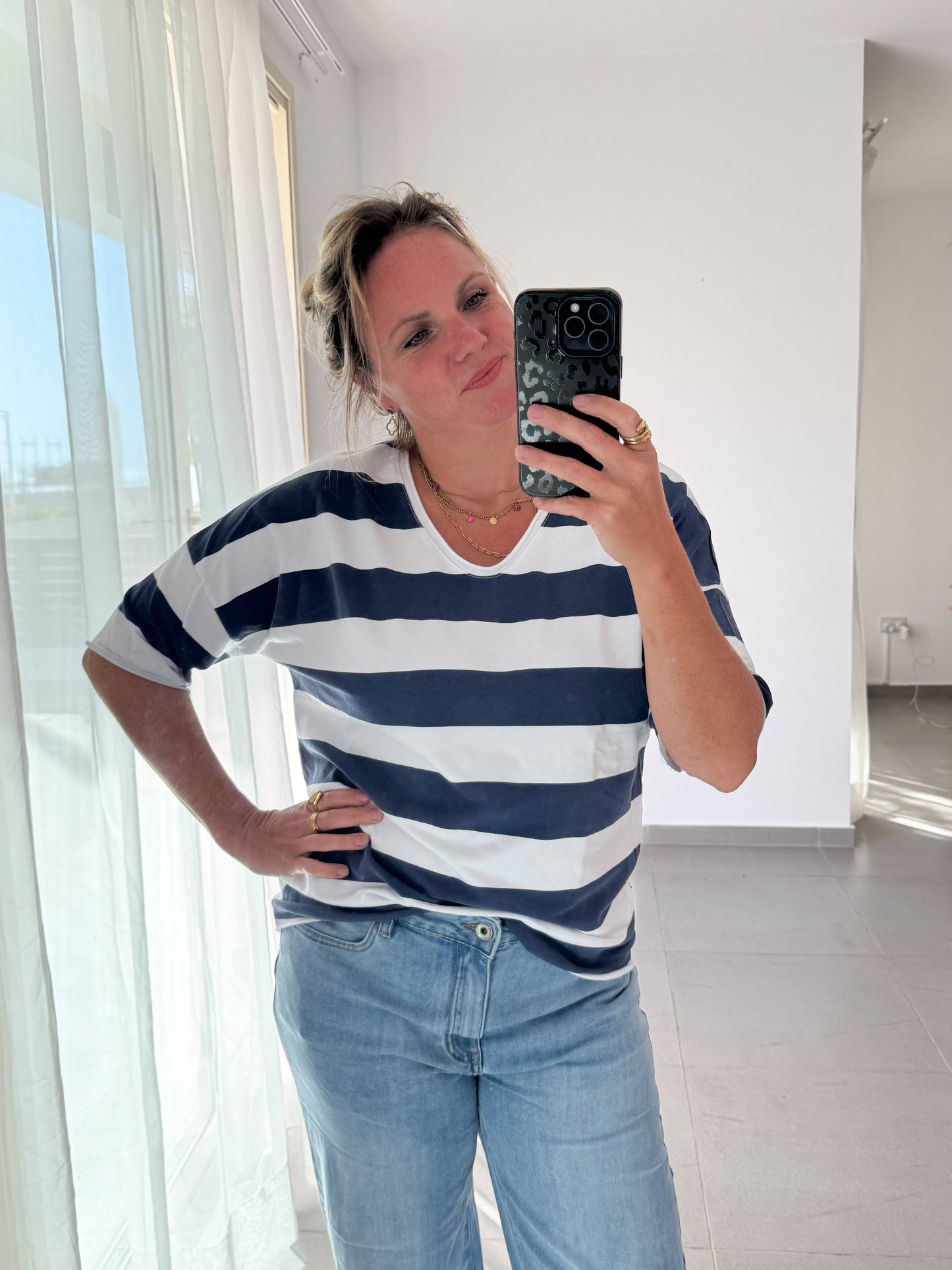 Sommer Sweatshirt STREIFEN-VIBES