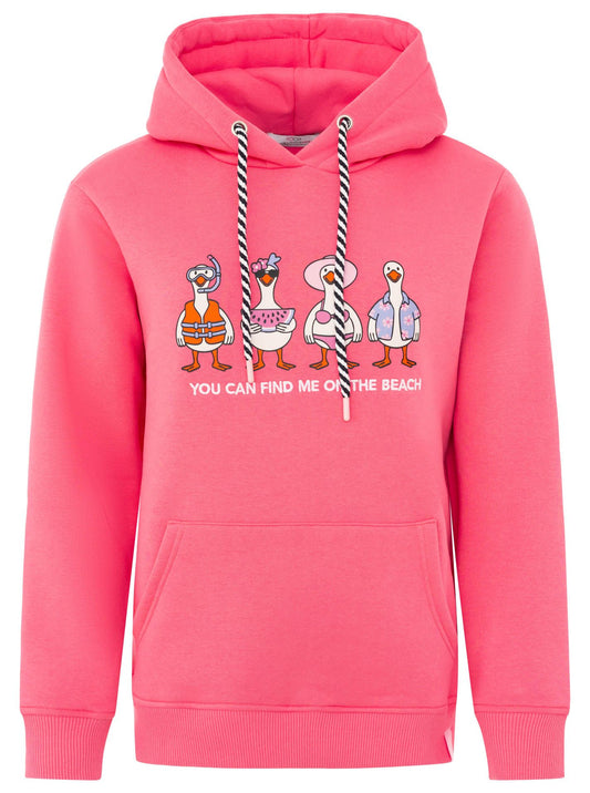 Zwillingsherz Hoodie "Summer Ducks"