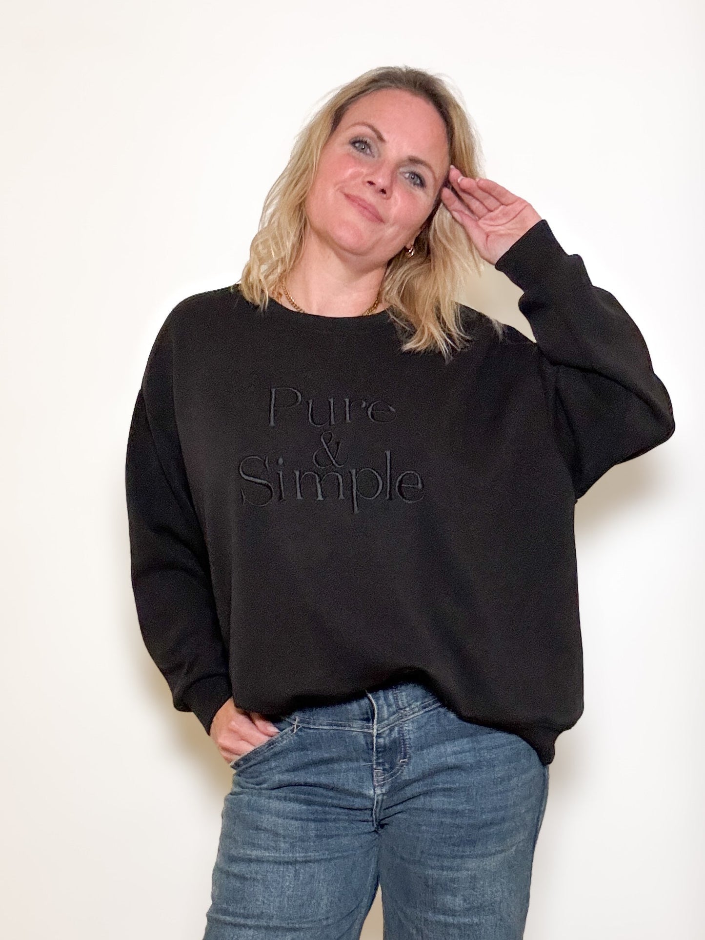 Loungepulli PURE & SIMPLE