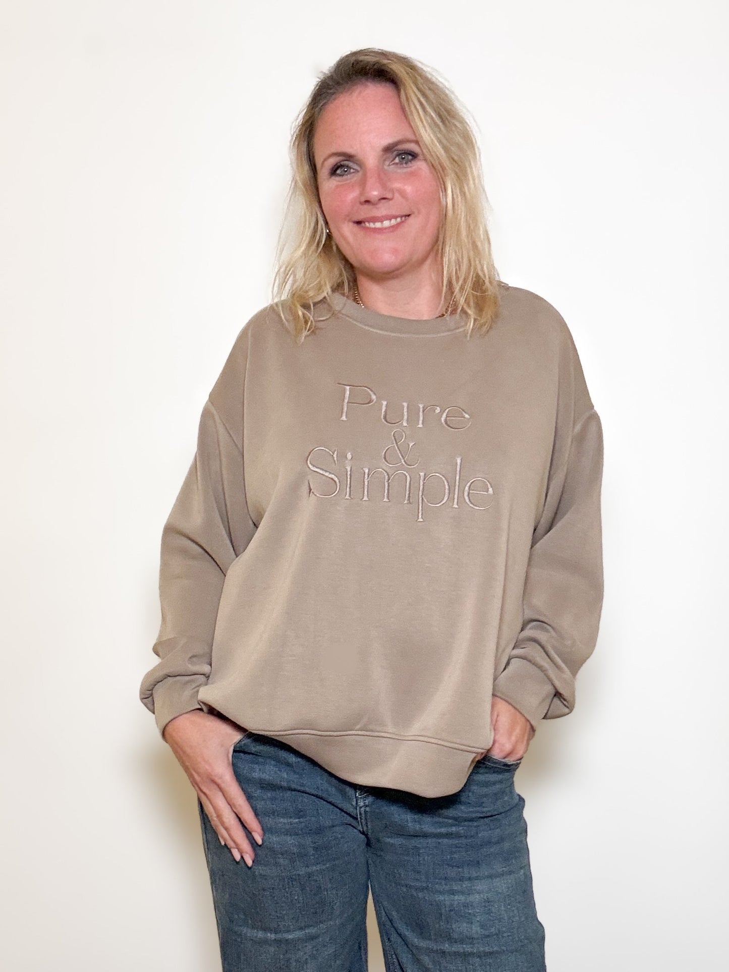 Loungepulli PURE & SIMPLE
