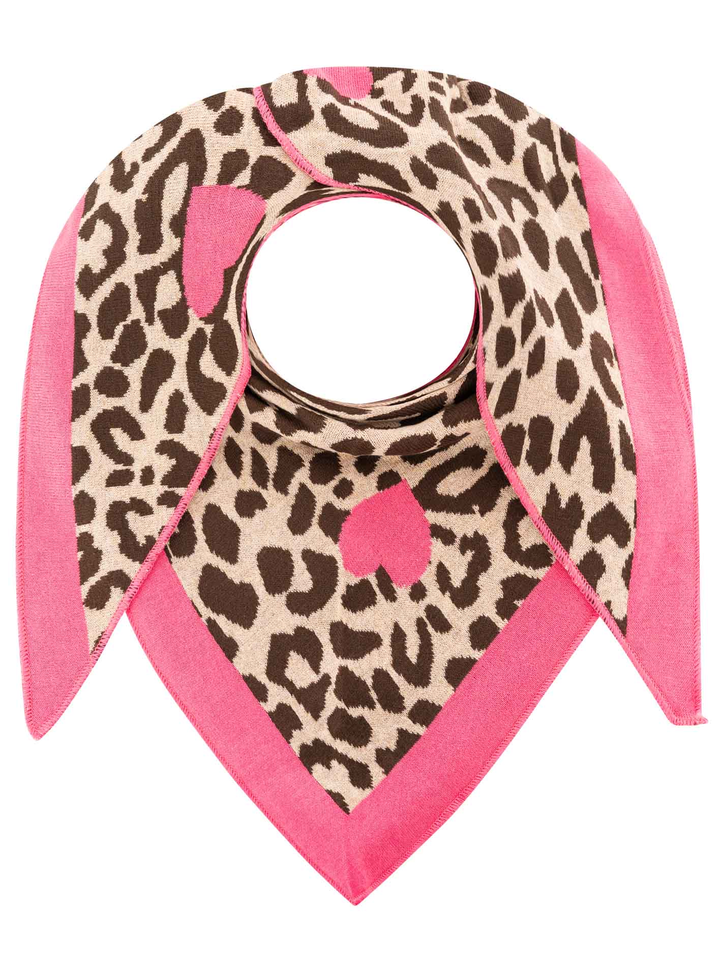 Zwillingsherz Dreieckstuch LEO-HERZ