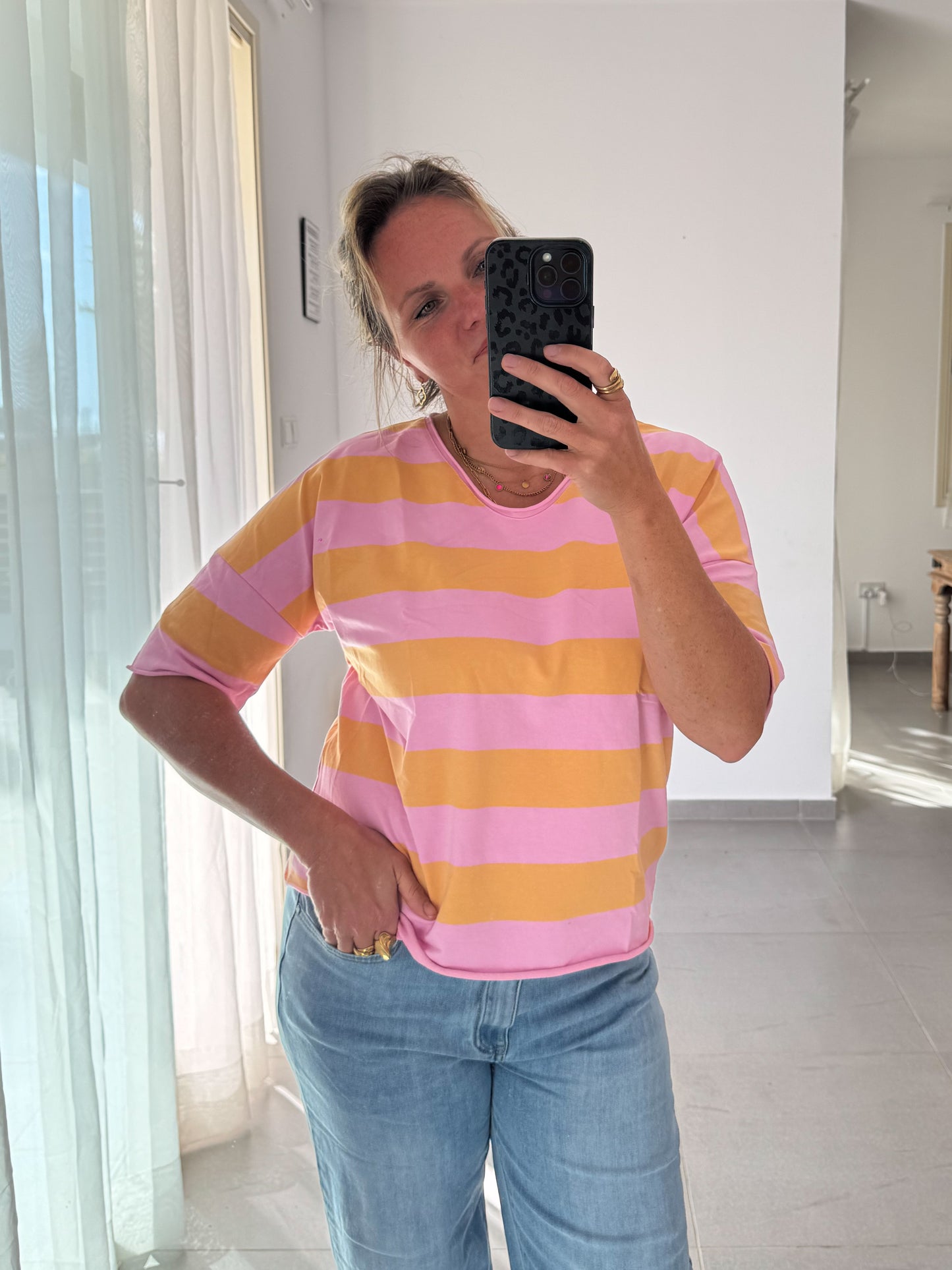 Sommer Sweatshirt STREIFEN-VIBES