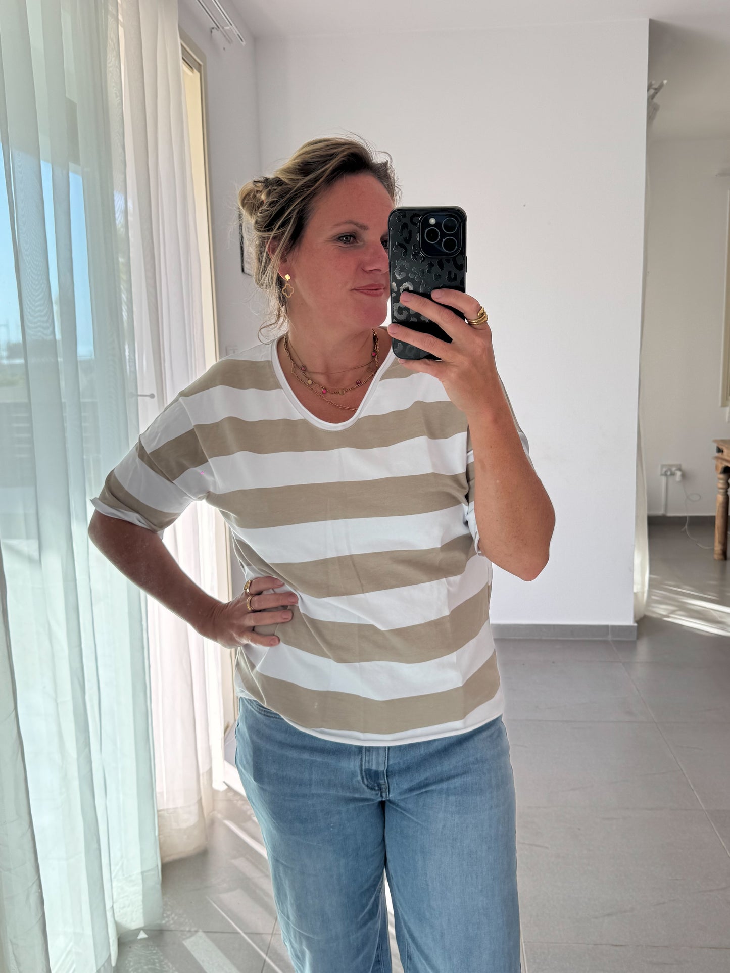 Sommer Sweatshirt STREIFEN-VIBES