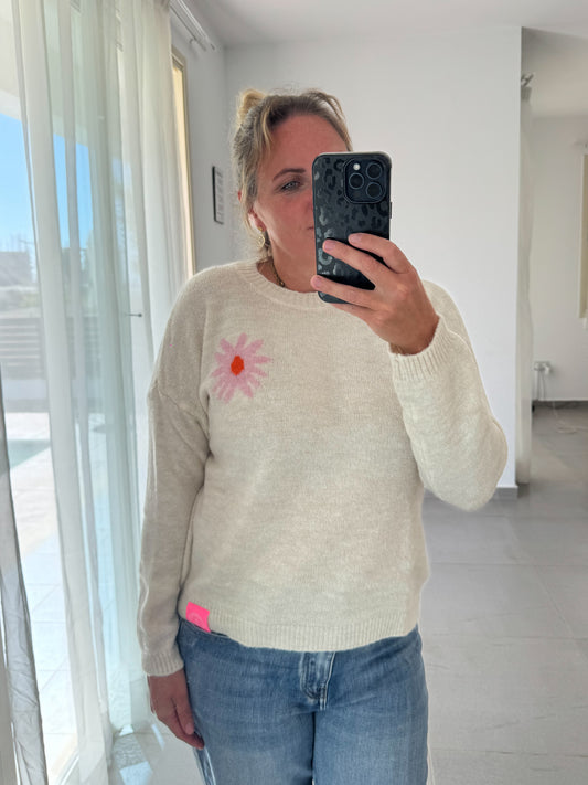 Strickpulli HAPPY VIBES