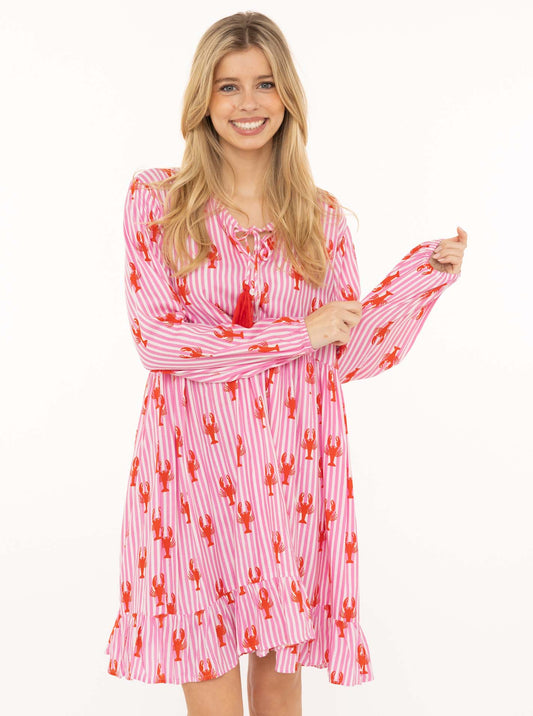 Zwillingsherz Tunikakleid LOBSTER & STRIPES