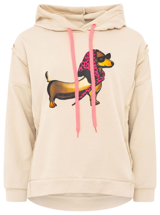 Zwillingsherz Hoodie MADAME DACKEL