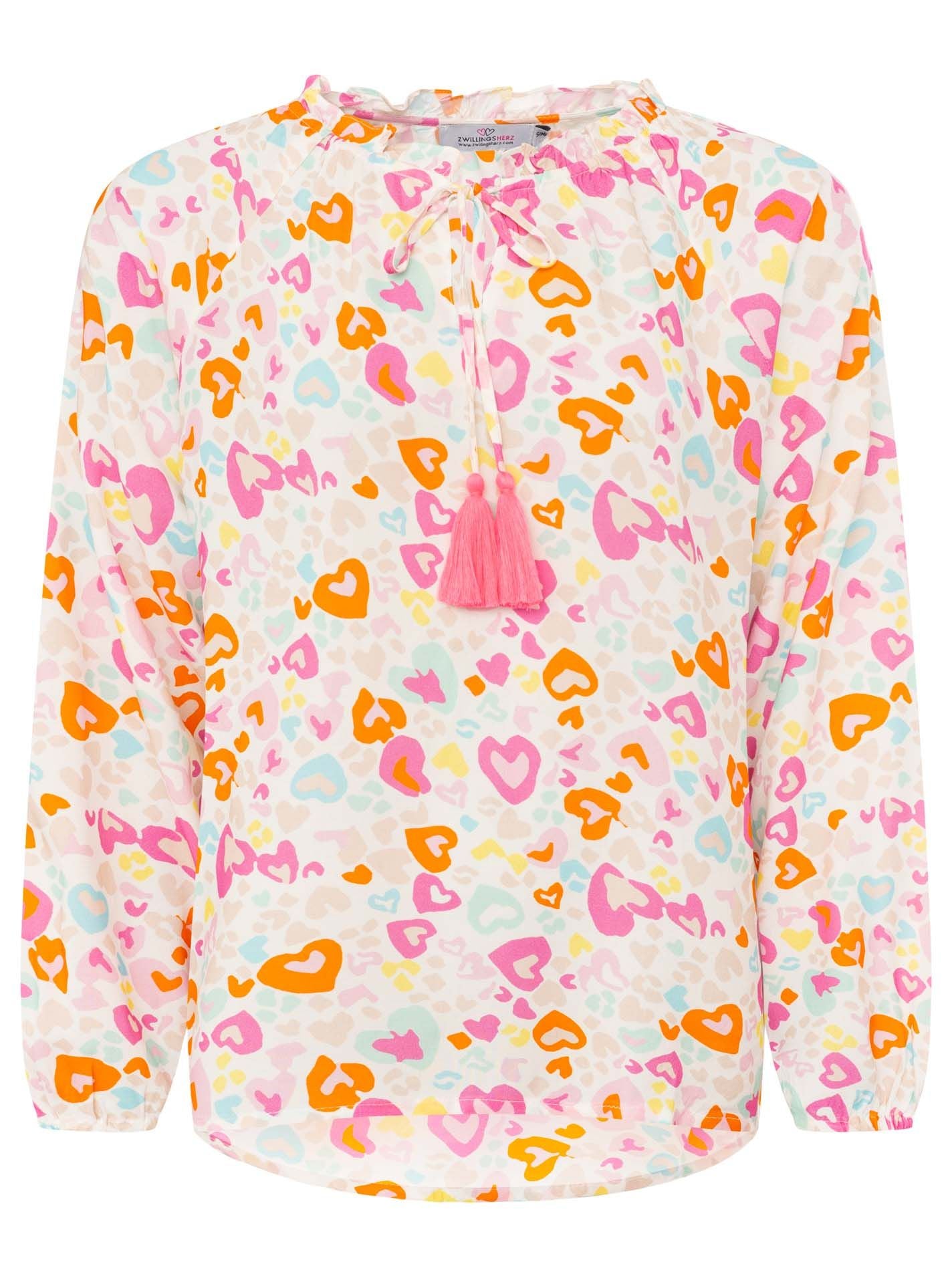 Zwillingsherz Bluse HERZEN