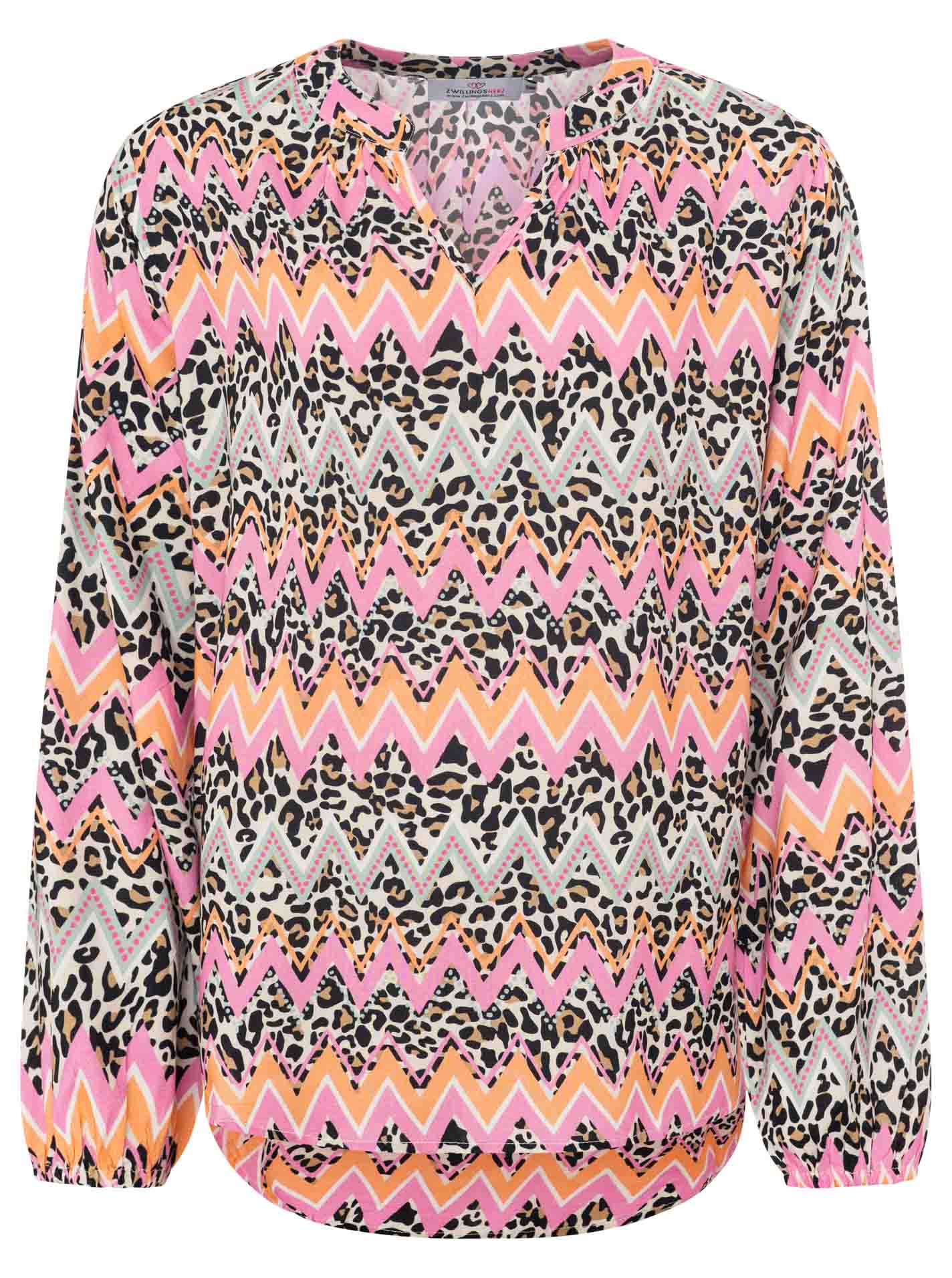 Zwillingsherz Bluse GRAPHIC LEO