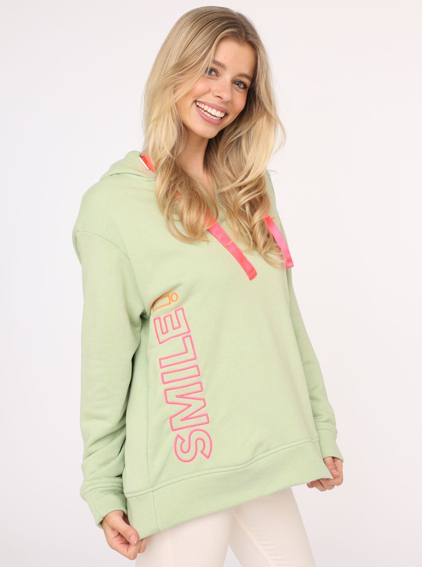 Zwillingsherz Hoodie SMILE