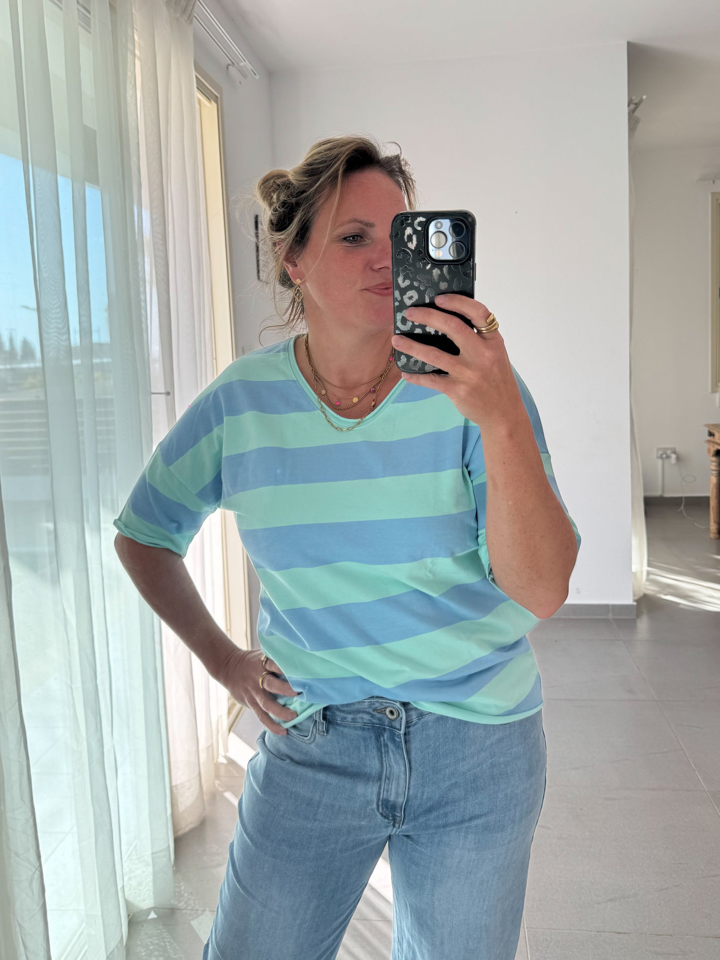 Sommer Sweatshirt STREIFEN-VIBES