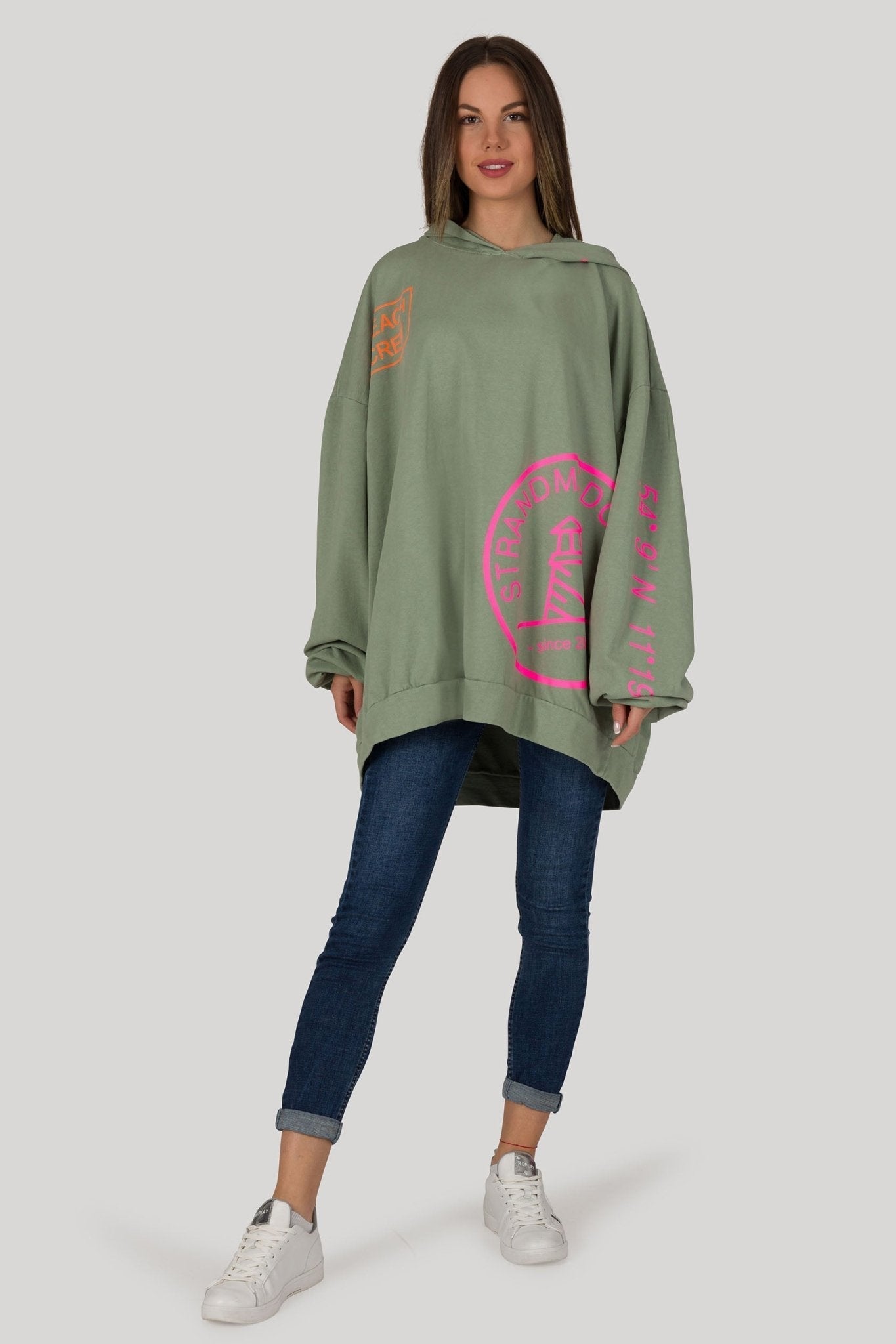 Mega Oversized Signature Hoodie