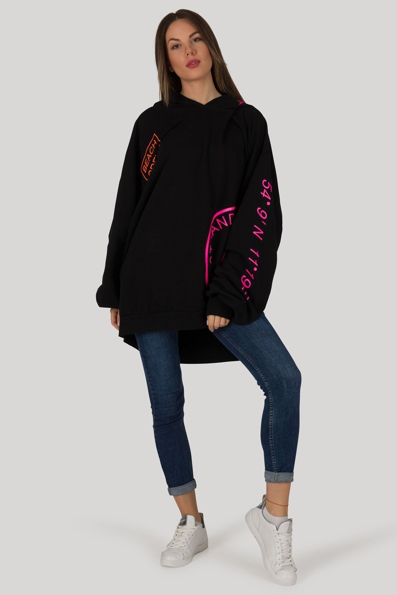 Mega Oversized Signature Hoodie