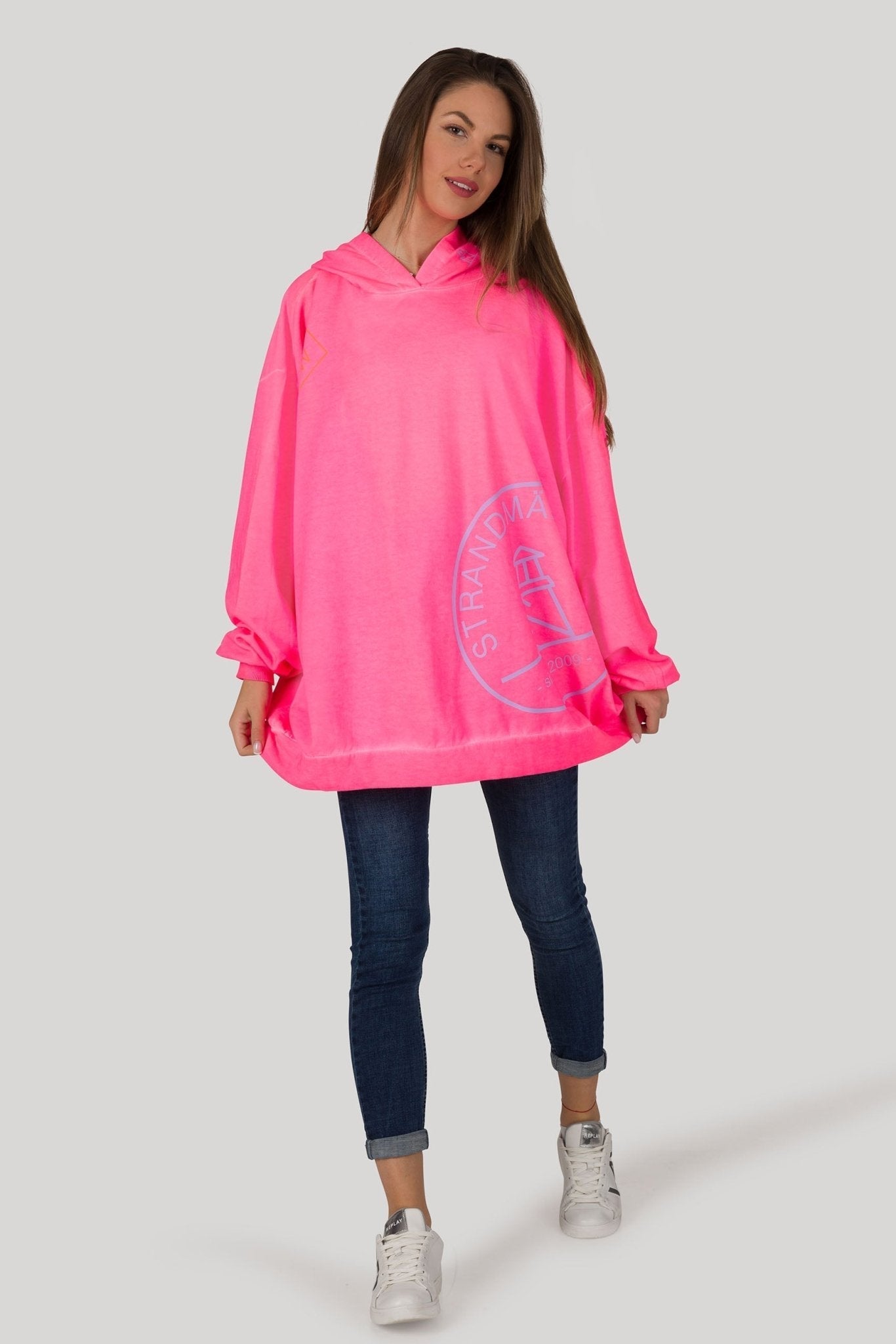 Mega Oversized Signature Hoodie