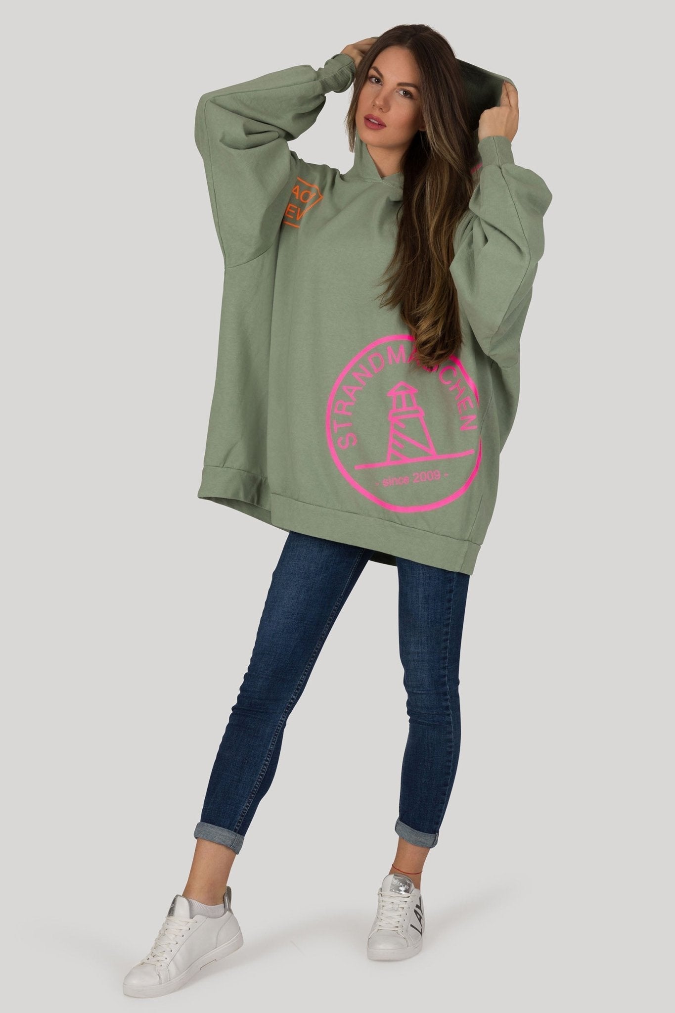 Mega Oversized Signature Hoodie