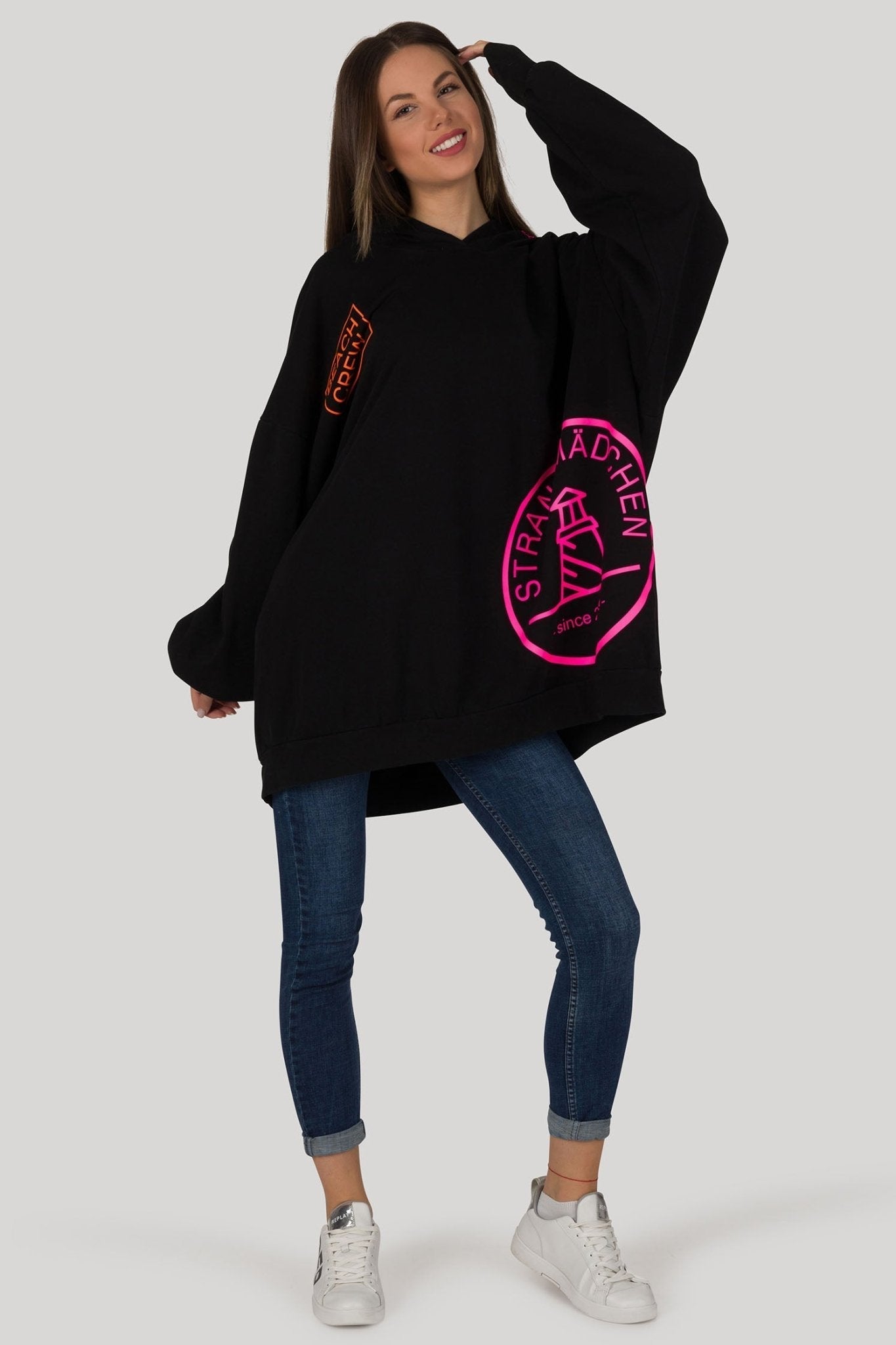 Mega Oversized Signature Hoodie