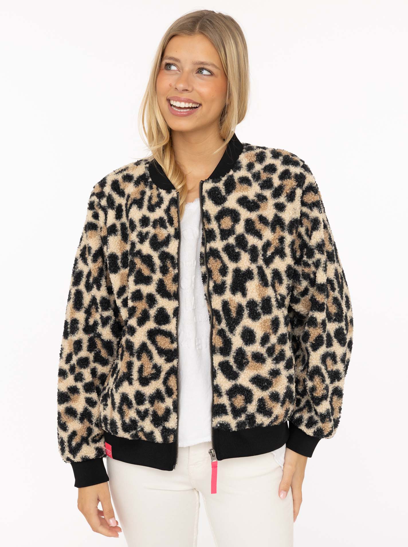 Zwillingsherz Teddy Bomberjacke "Classic Leo"