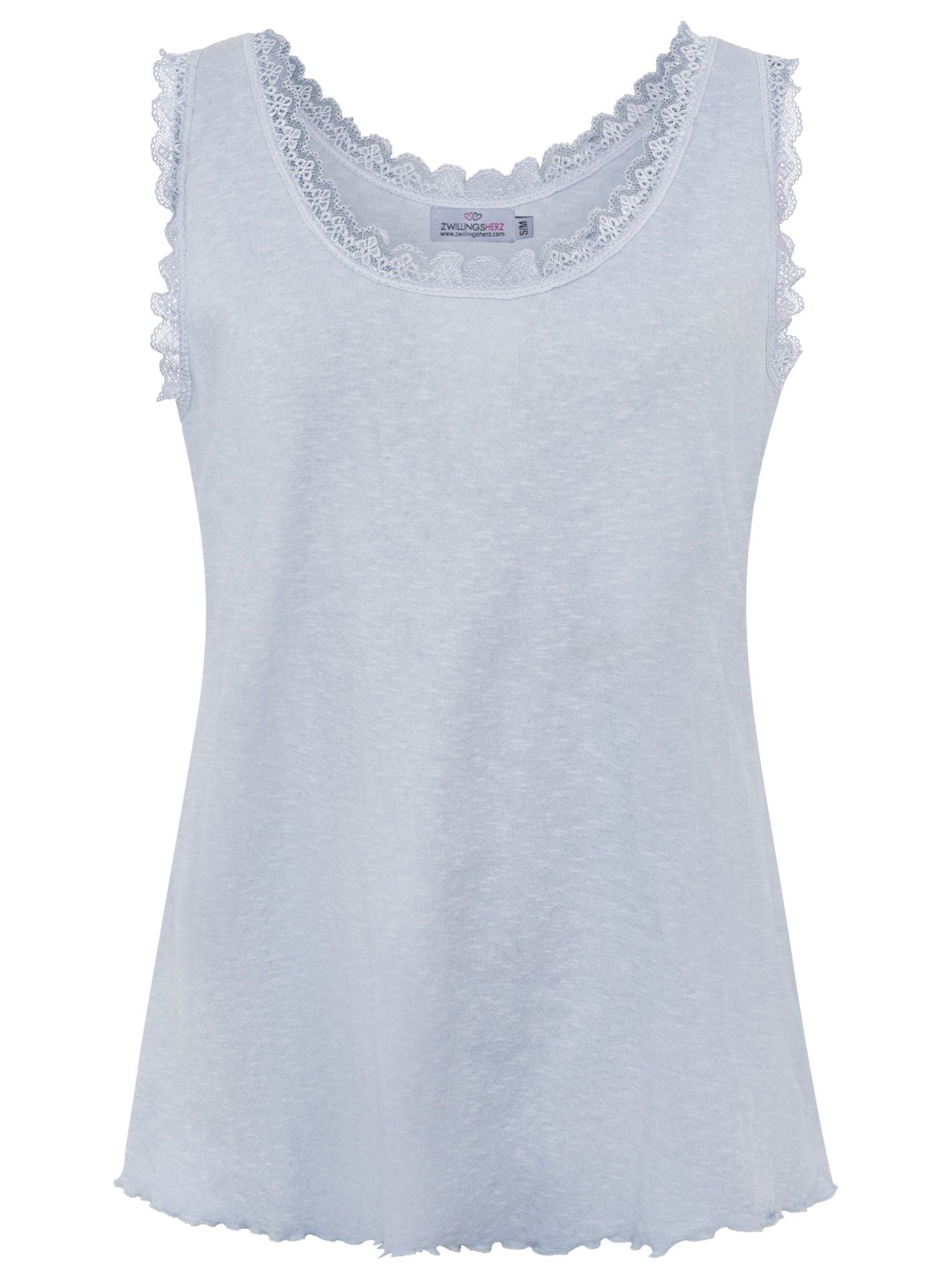 Zwillingsherz Tanktop "Spitze"
