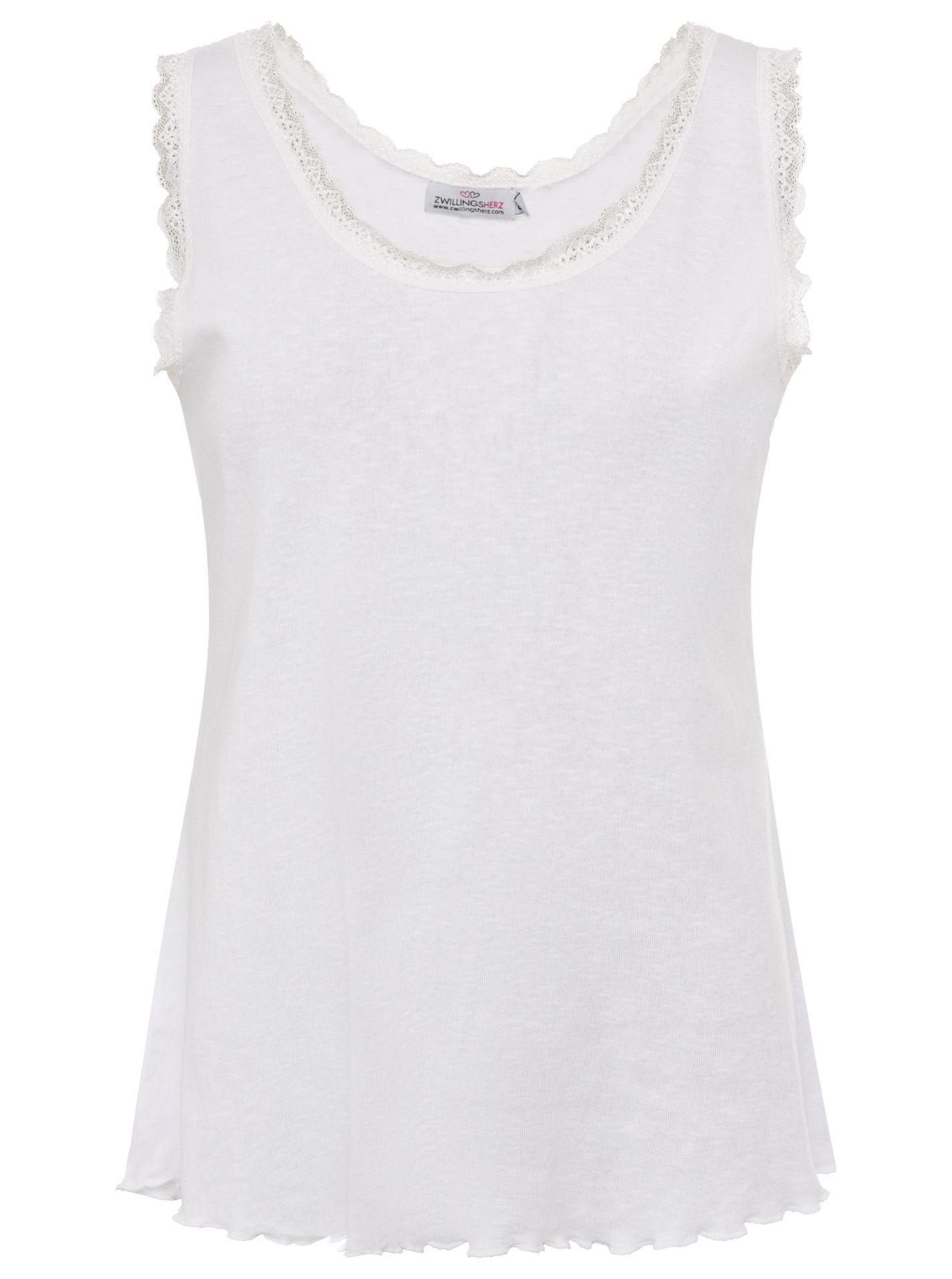 Zwillingsherz Tanktop "Spitze"